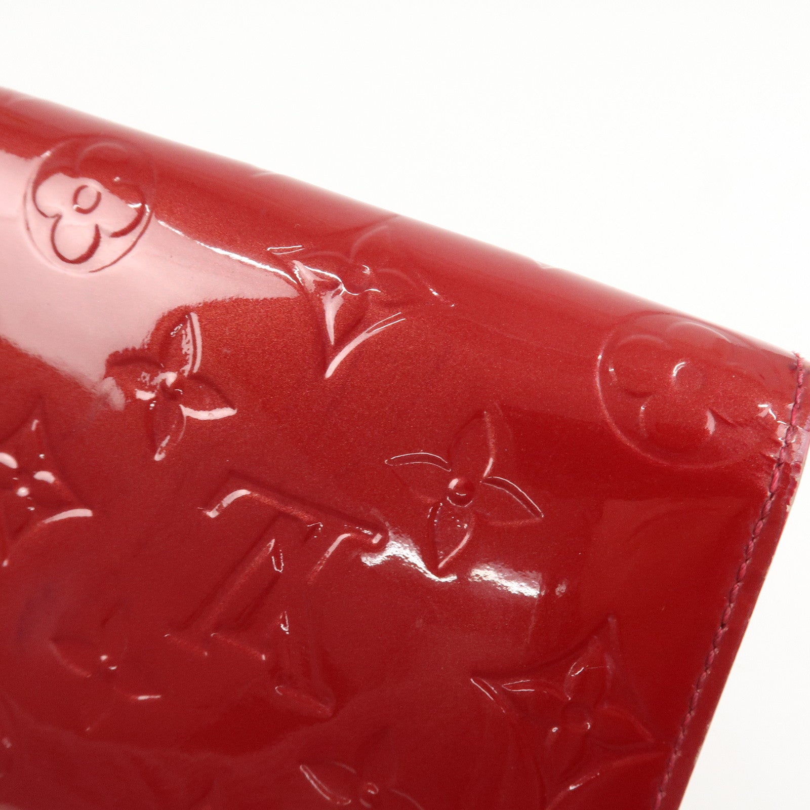 Louis Vuitton Monogram Vernis Leather Portefeuille Sarah M93530 Used