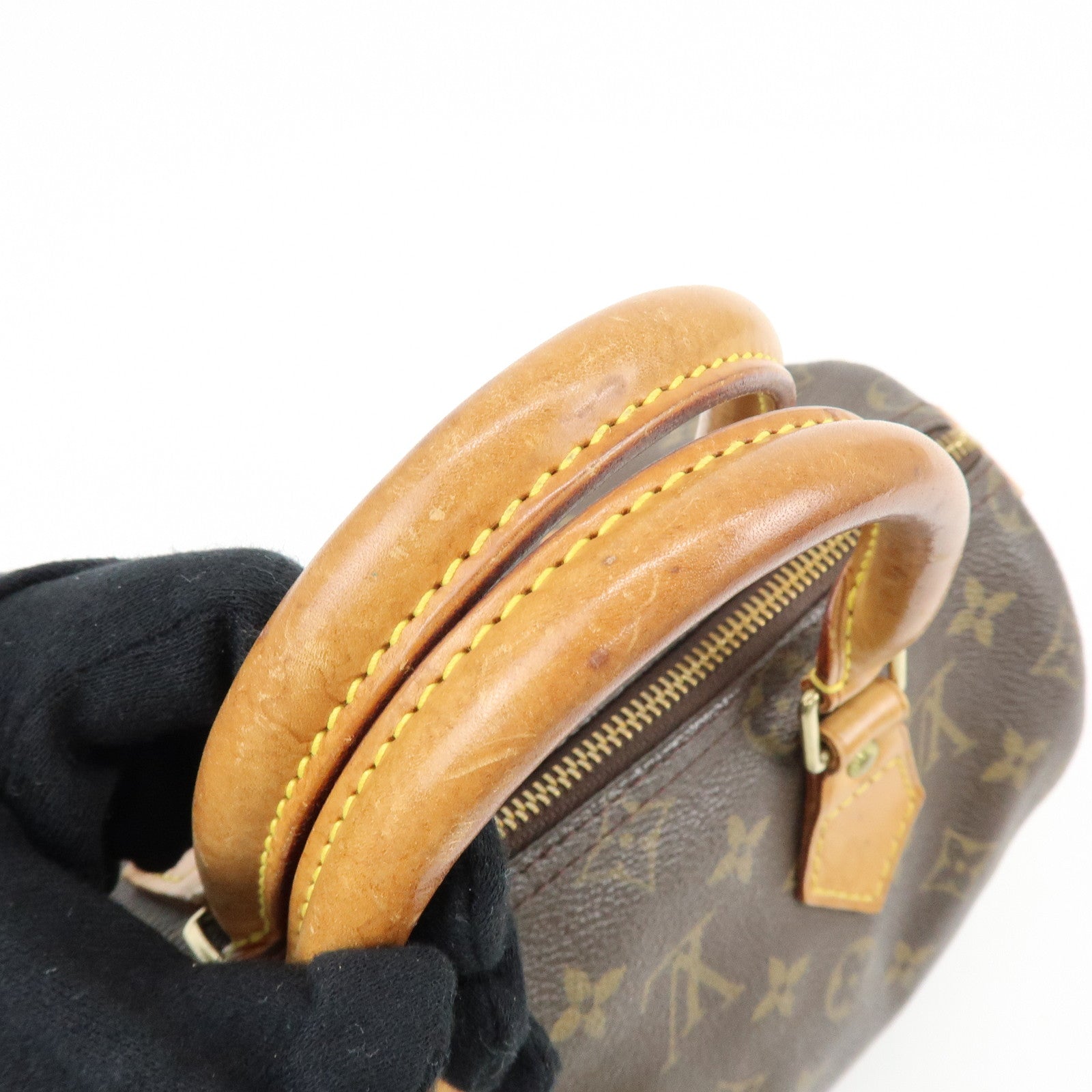 Louis Vuitton Monogram Speedy 25 Boston Bag Hand Bag Brown M41528