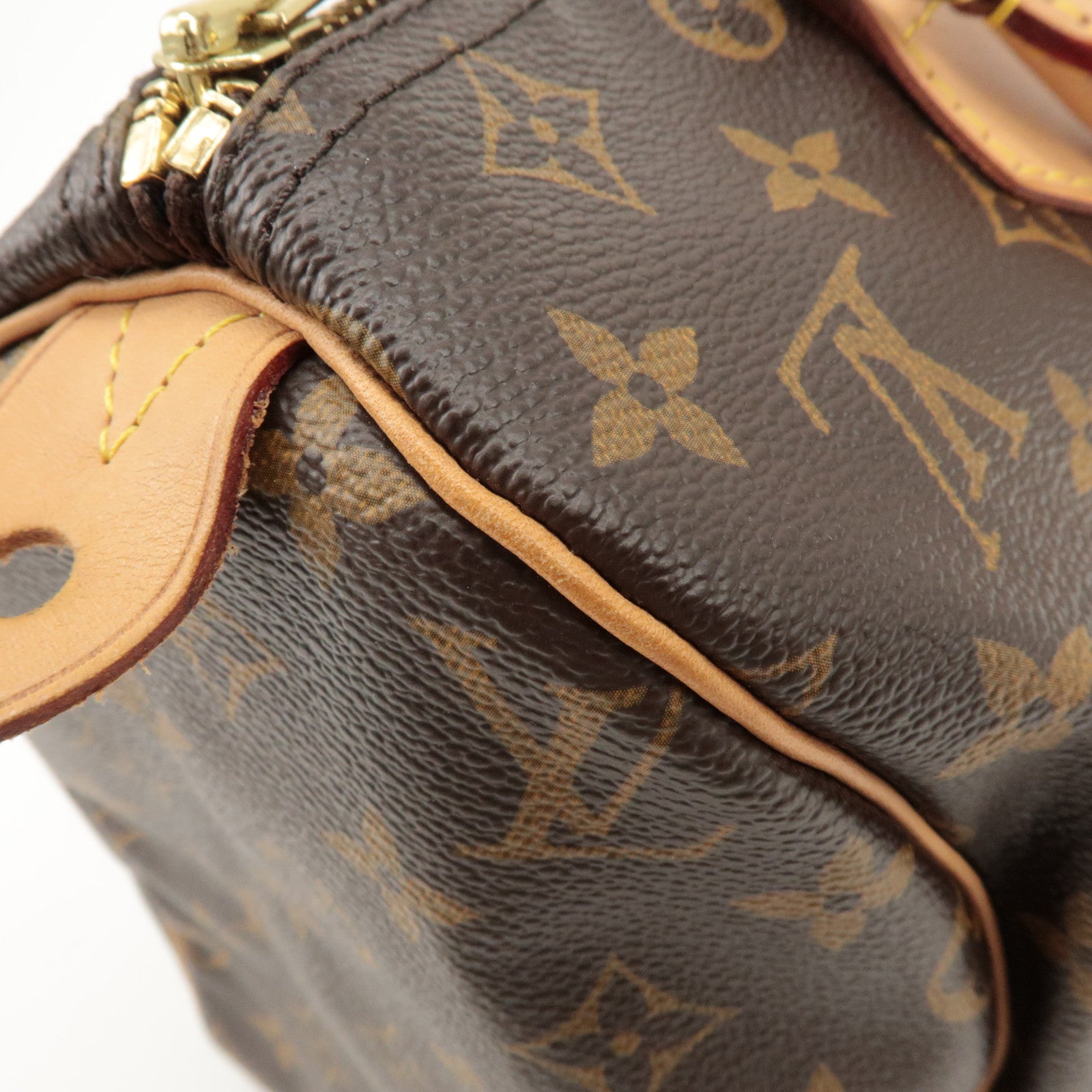 Louis Vuitton Monogram Speedy 30 Hand Bag Boston Bag M41526 Used