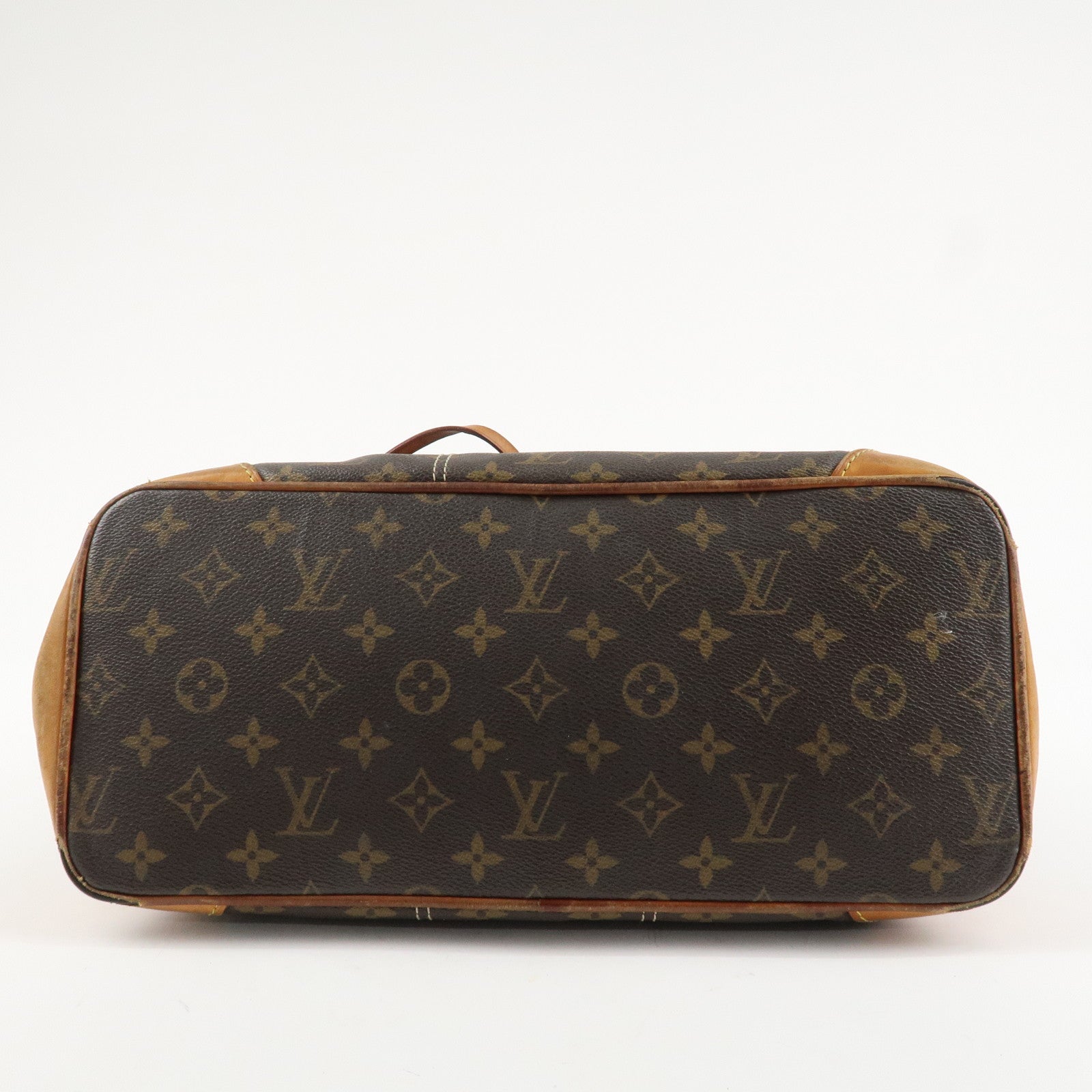 Louis Vuitton Monogram Canvas Rivet Hand Bag Shoulder Bag M40140 Used