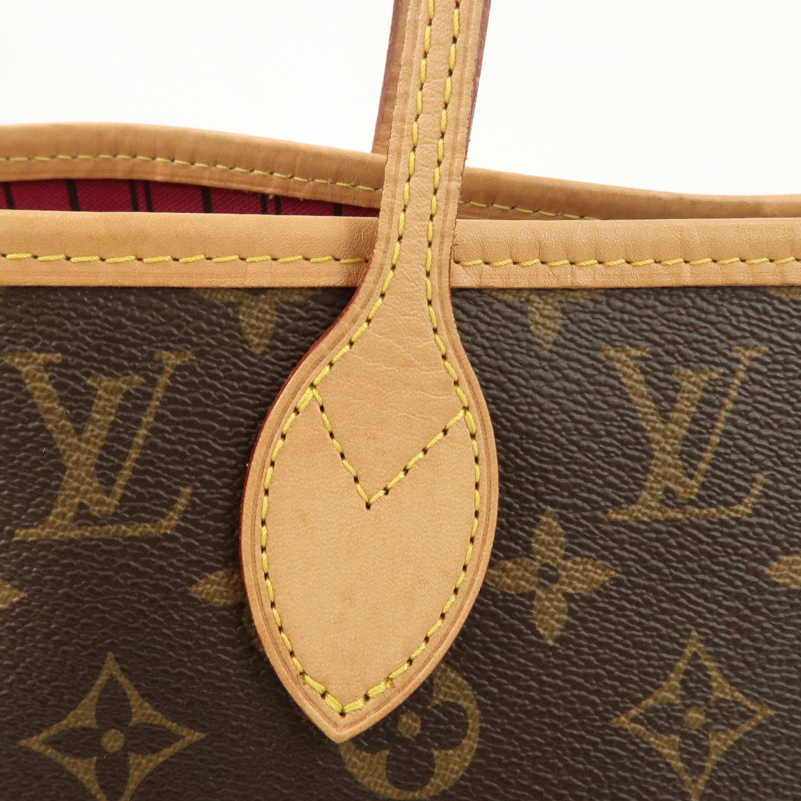 Louis Vuitton Monogram Neverfull MM Tote Bag Pivoine M41178