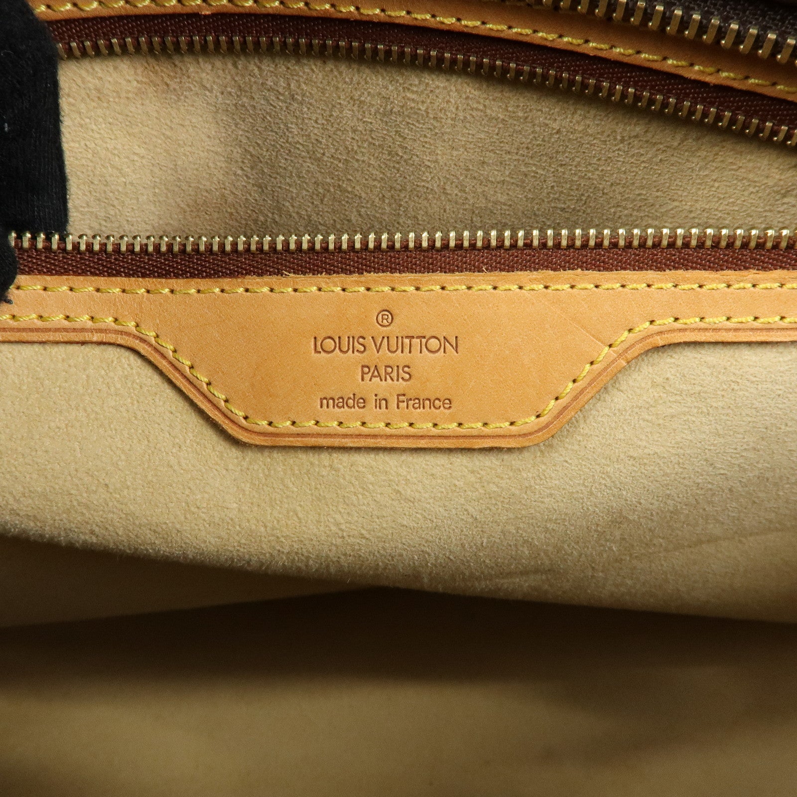 Louis Vuitton Monogram Luco Tote Bag Shoulder Bag Brown M51155