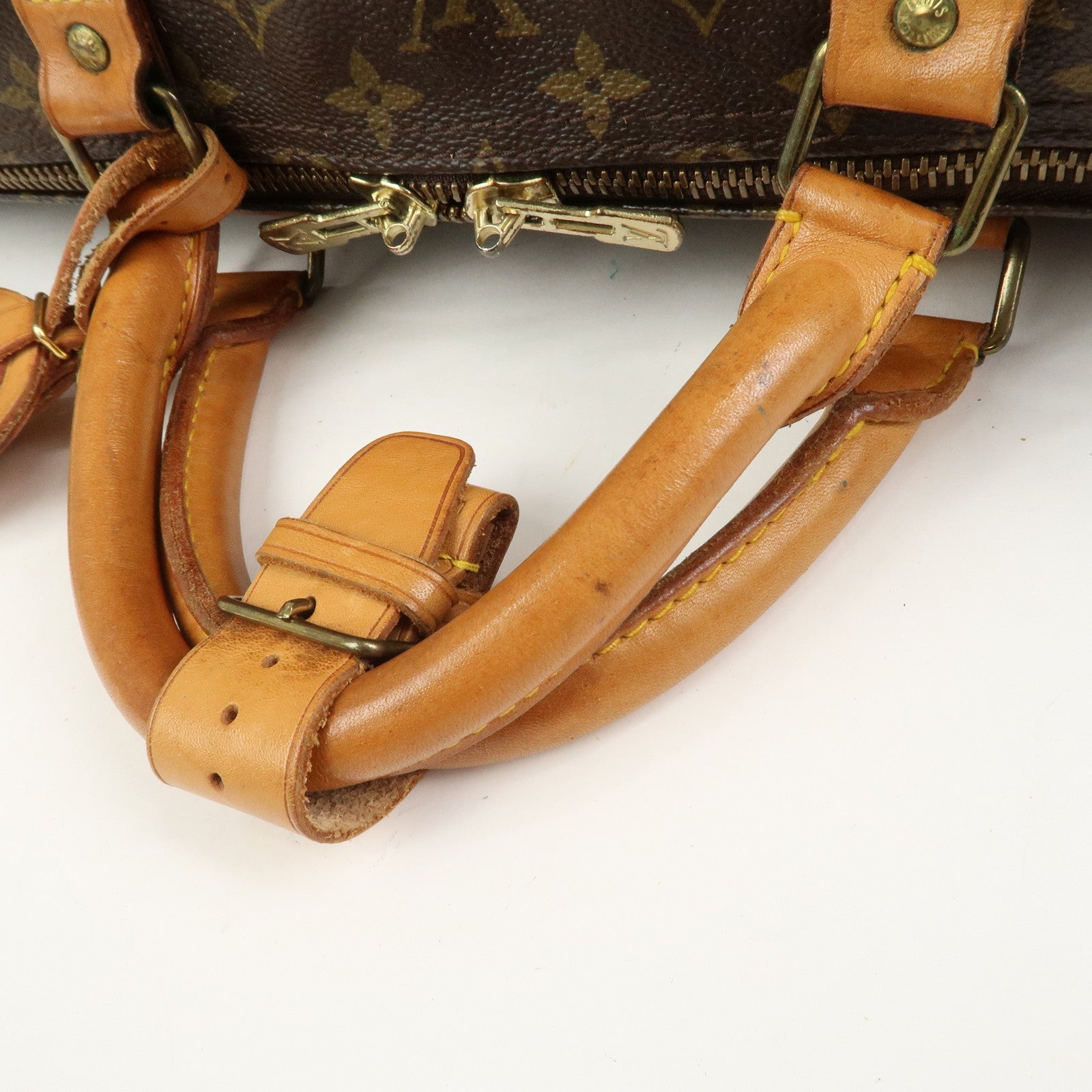 Louis Vuitton Monogram Keep All Bandouliere 60 Boston Bag M41412