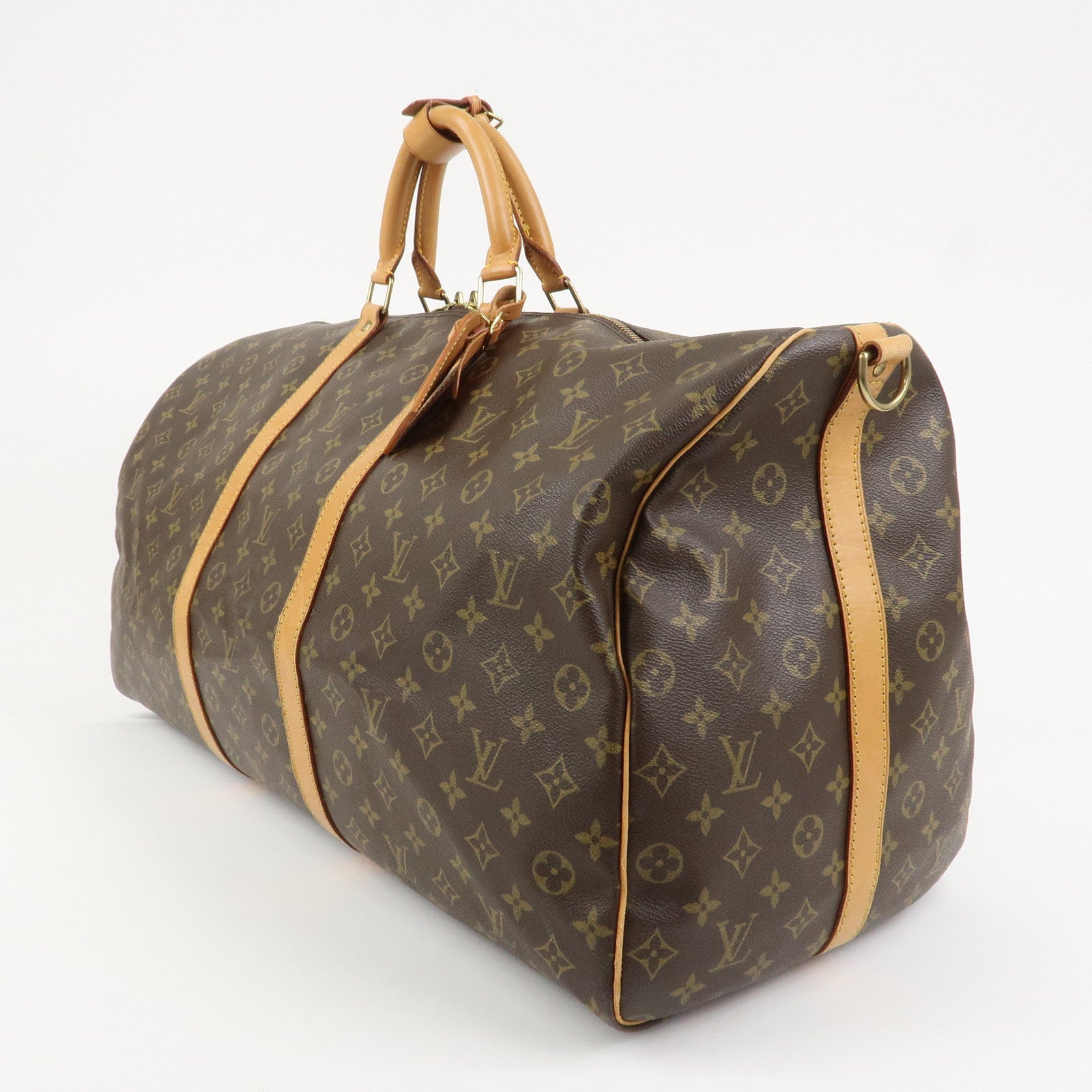 Louis Vuitton Monogram Keep All Bandouliere 60 Boston Bag M41412