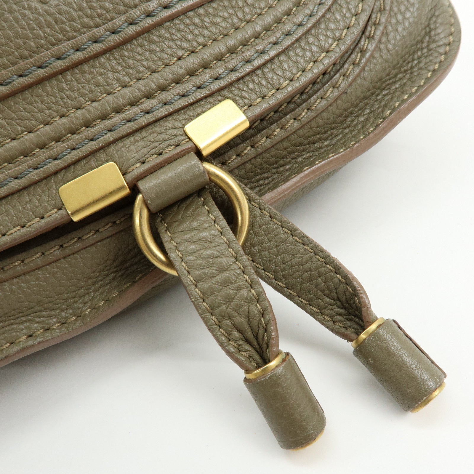 Chloe Mercy Leather 2Way Bag Shoulder Bag Brown