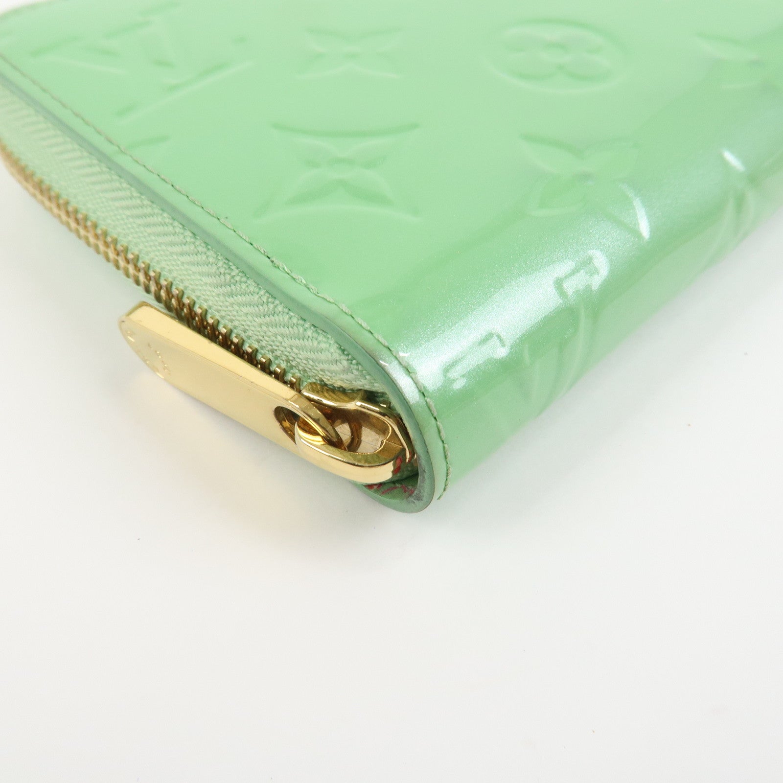 Louis Vuitton Monogram Vernis Zippy Wallet Gummy Apple M82065