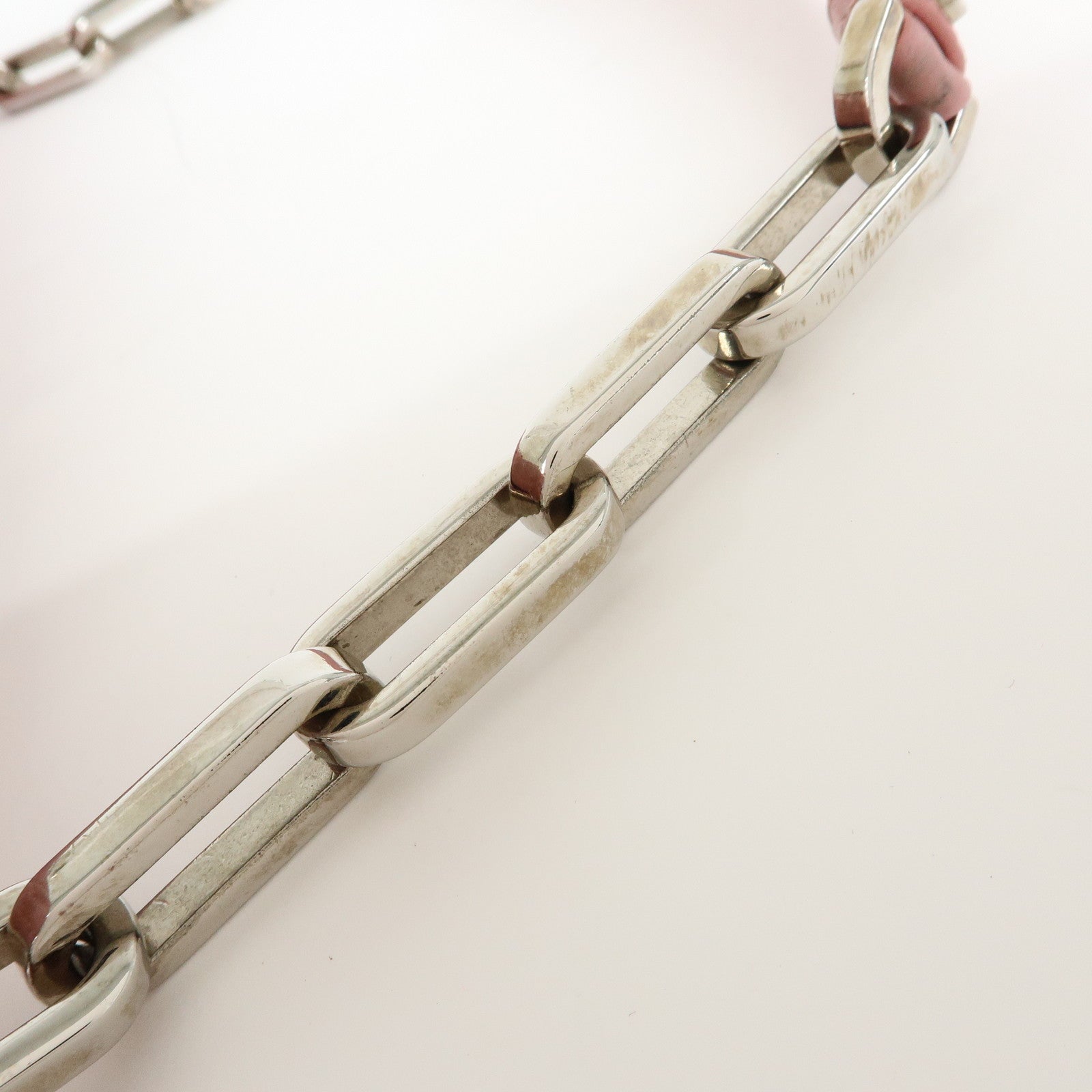 Christian Dior Canage New Lock Lamb Skin Shoulder Bag Hand Bag Pink