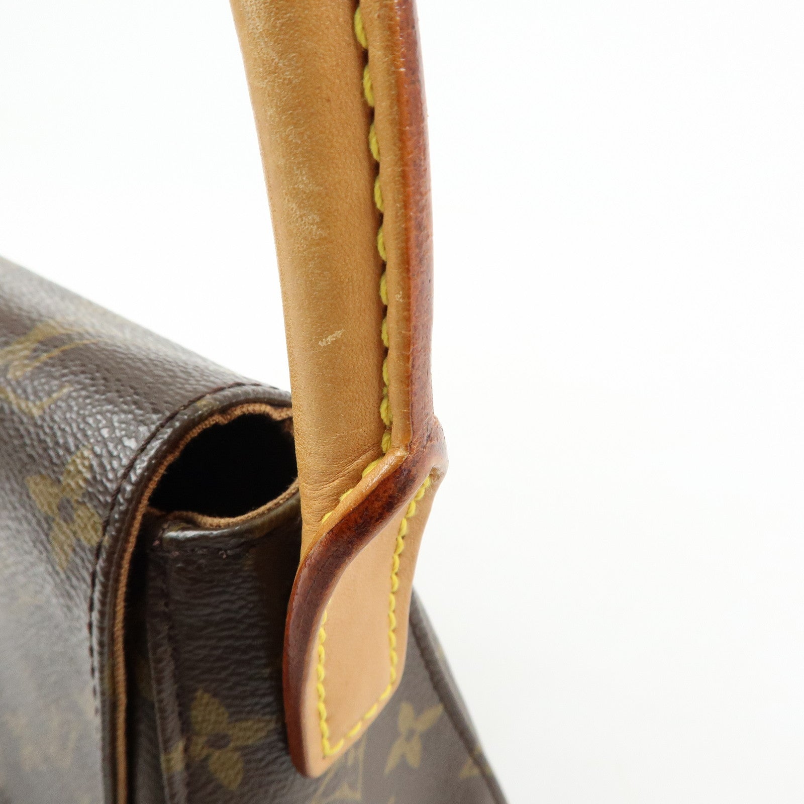 Louis Vuitton Monogram Mini Looping Shoulder Bag Brown M51147