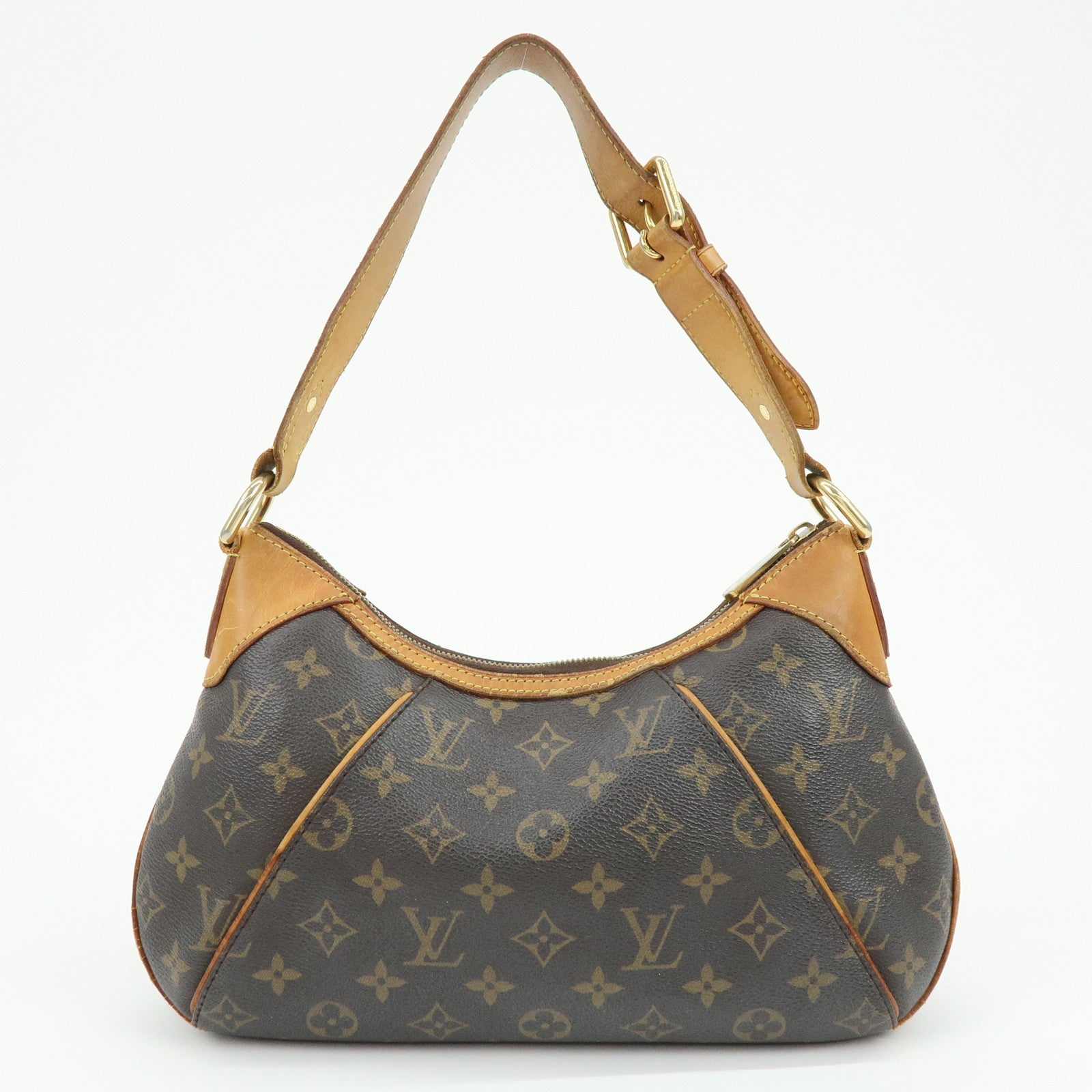 Louis Vuitton Monogram Thames PM Shoulder Bag Hand Bag Brown M56384