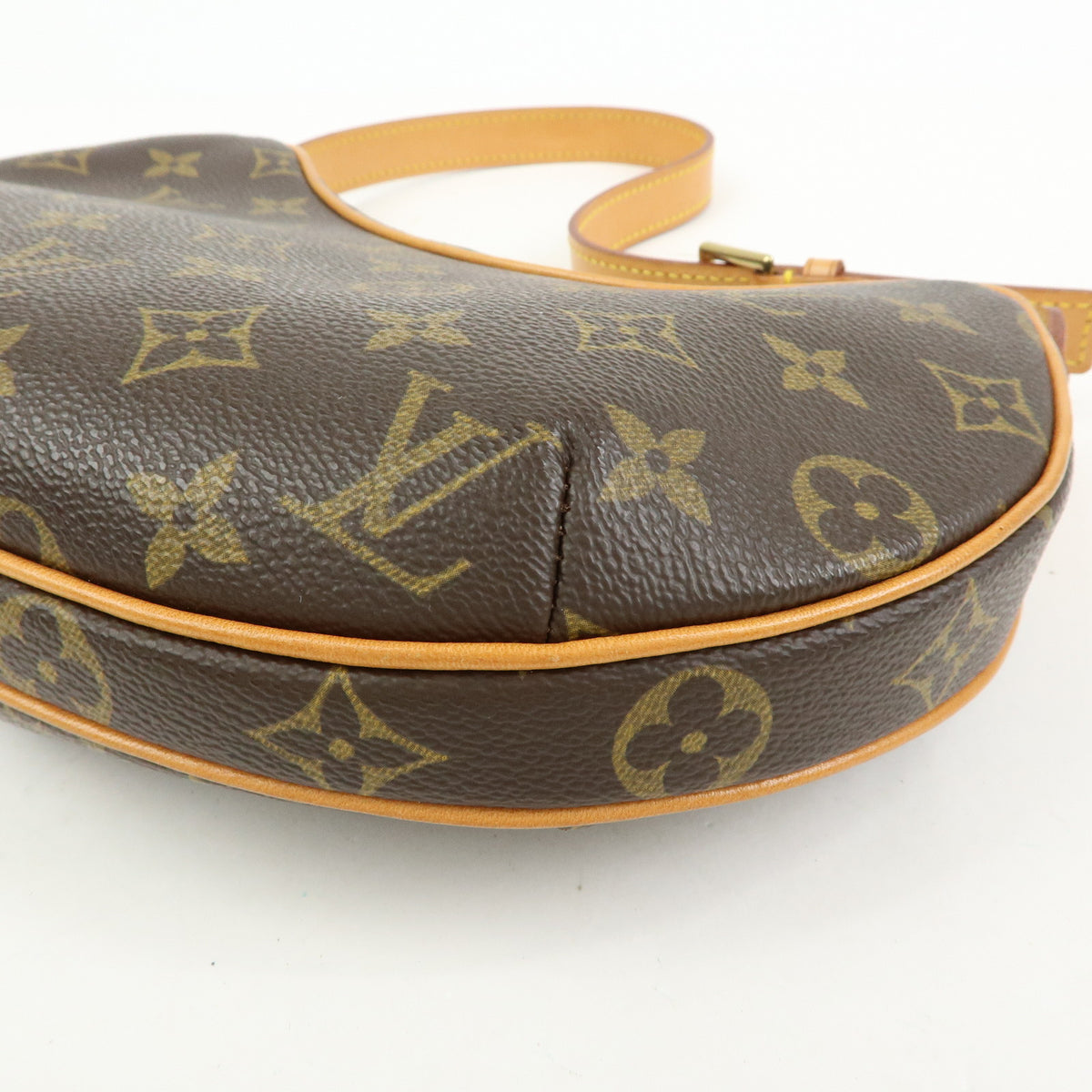 Louis Vuitton Monogram Pochette Croissant Shoulder Hand Bag M51510