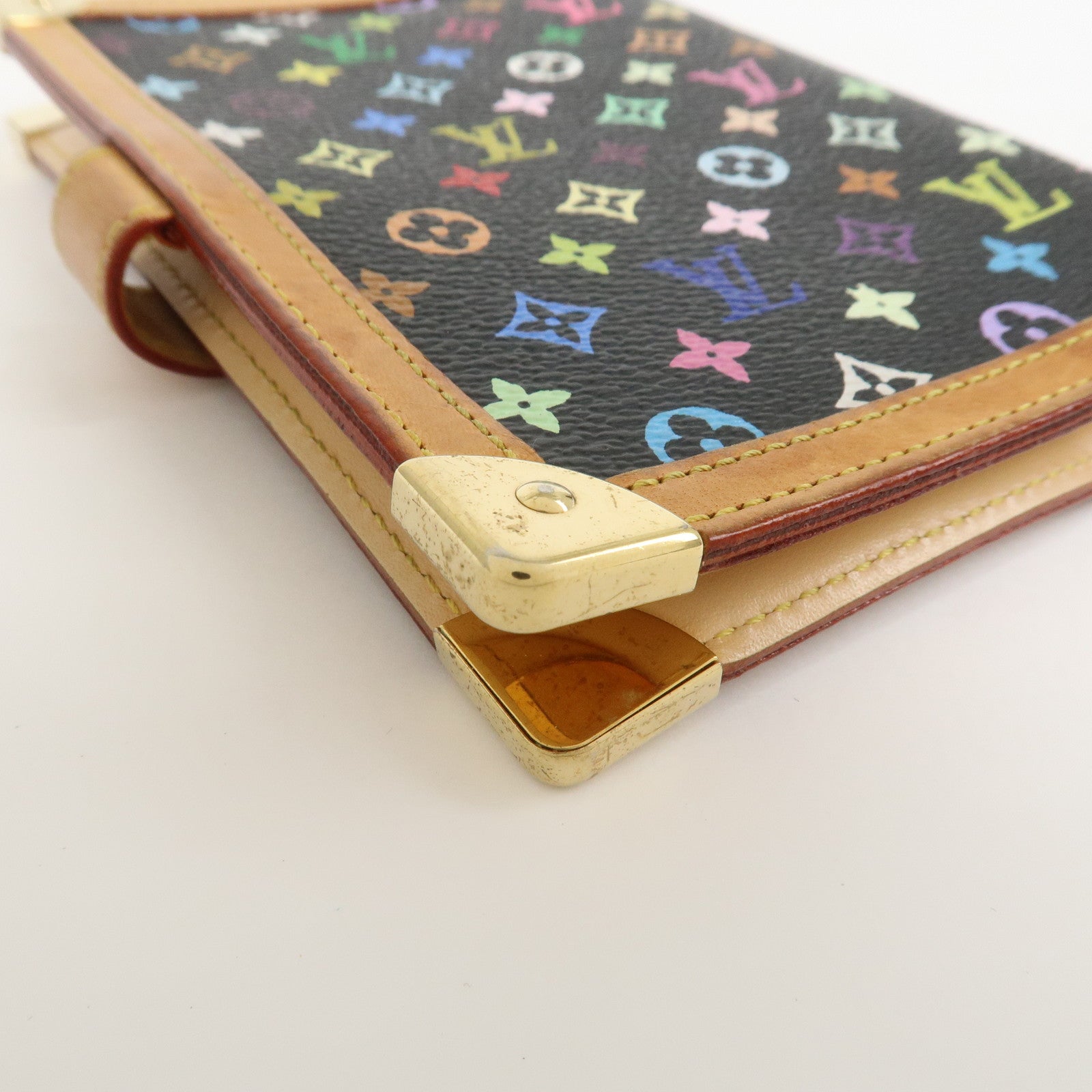 Louis Vuitton Monogram Multi Color Agenda PM Planner Cover R20895