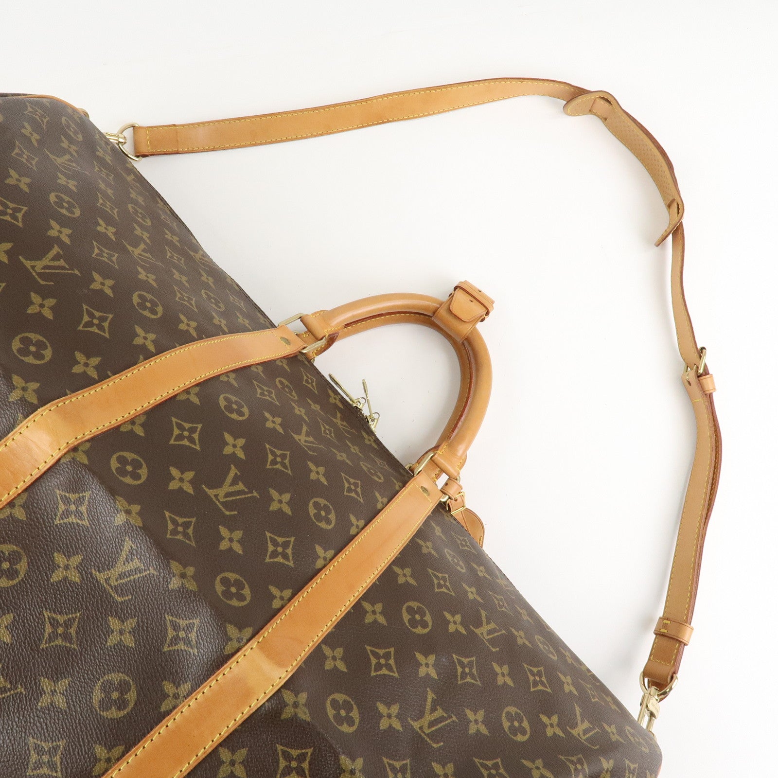 Louis Vuitton Monogram Keep All Bandouliere 60 Boston Bag M41412 Used