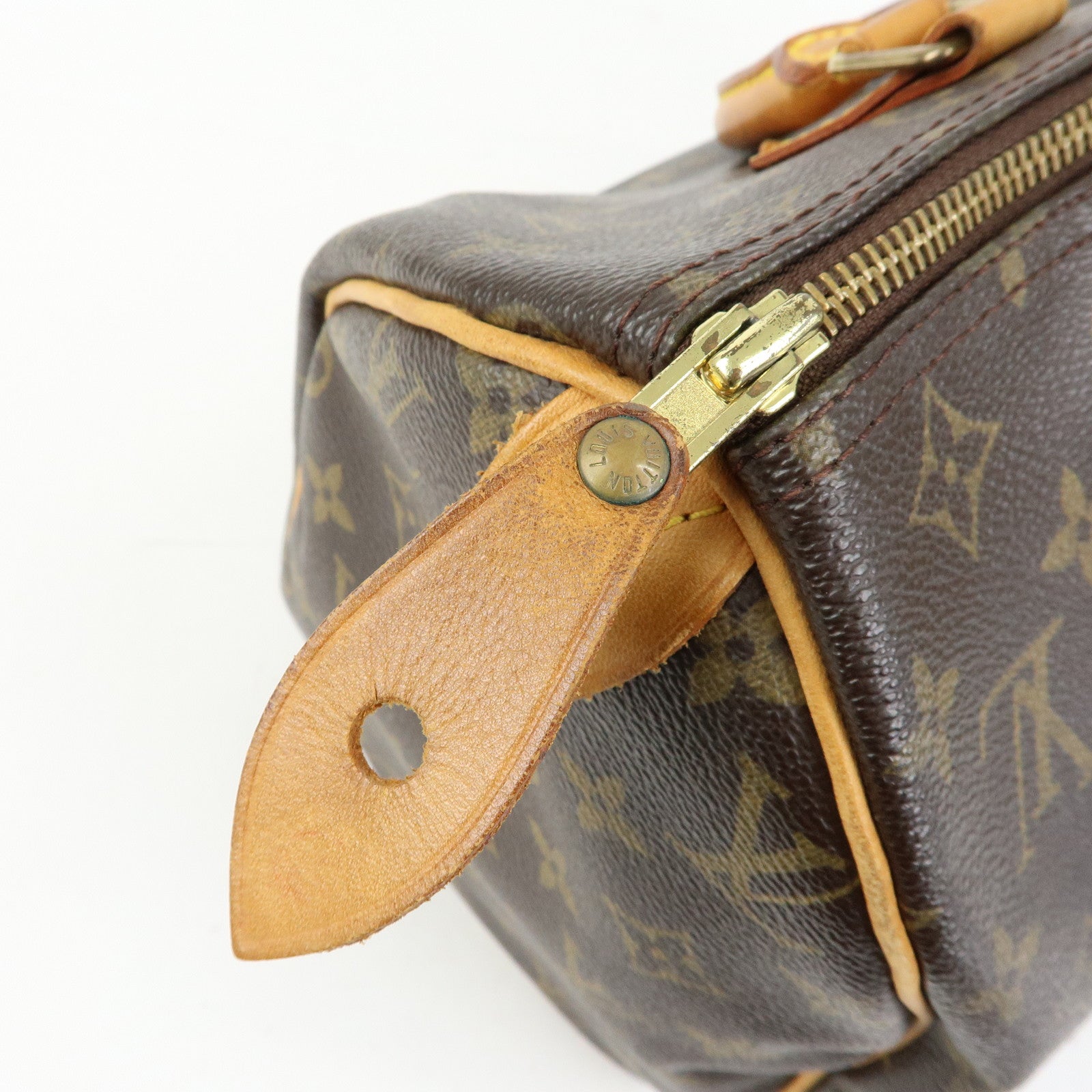 Louis Vuitton Monogram Speedy 30 Boston Bag Hand Bag Brown M41526