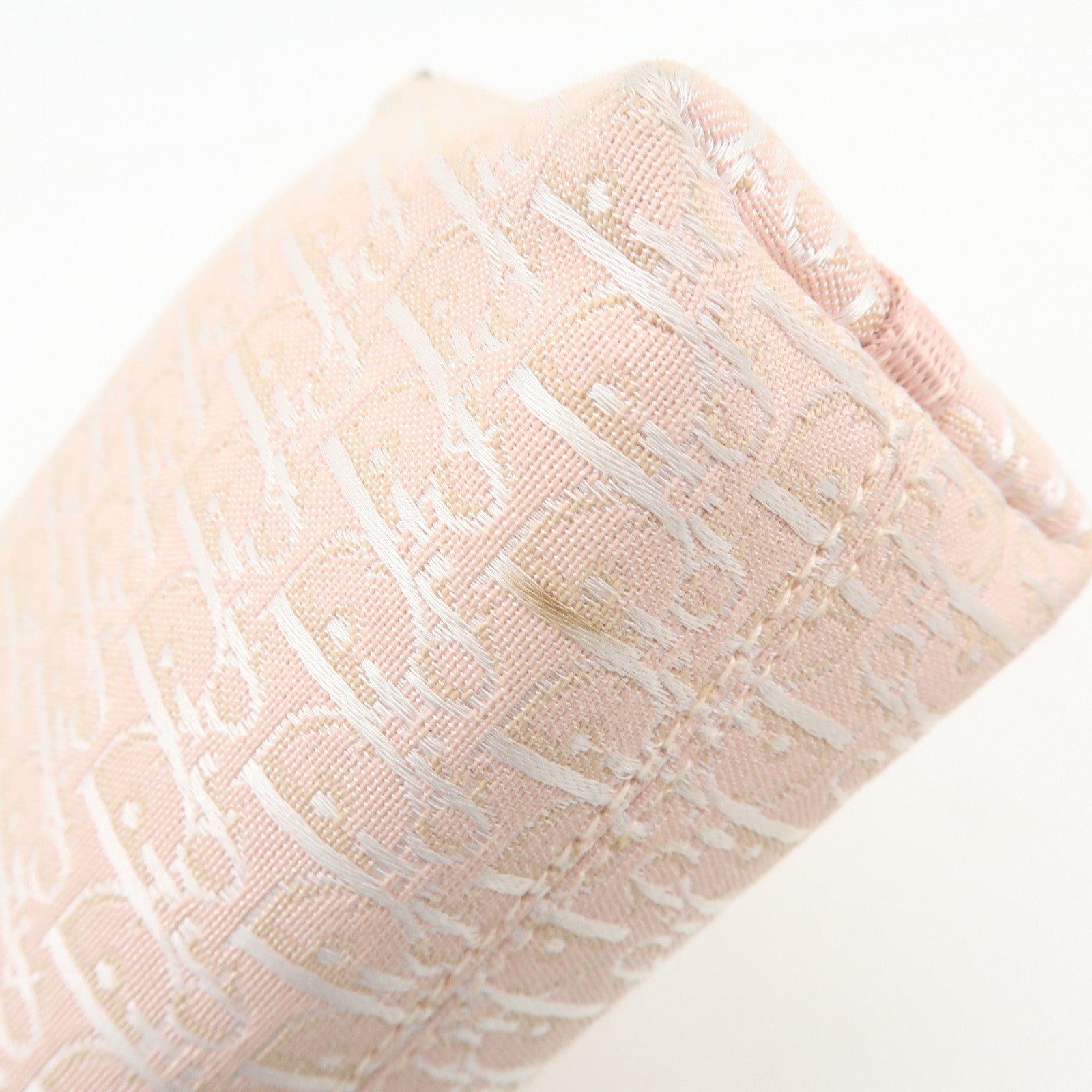 Christian Dior Trotter Canvas Leather Shoulder Bag Hand Bag Pink