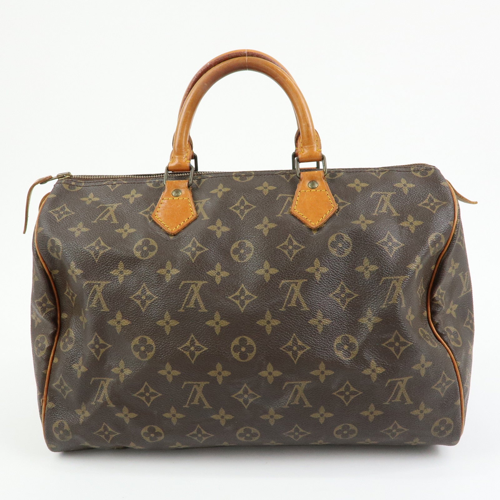 Louis Vuitton Monogram Speedy 35 Boston Bag Hand Bag M41524