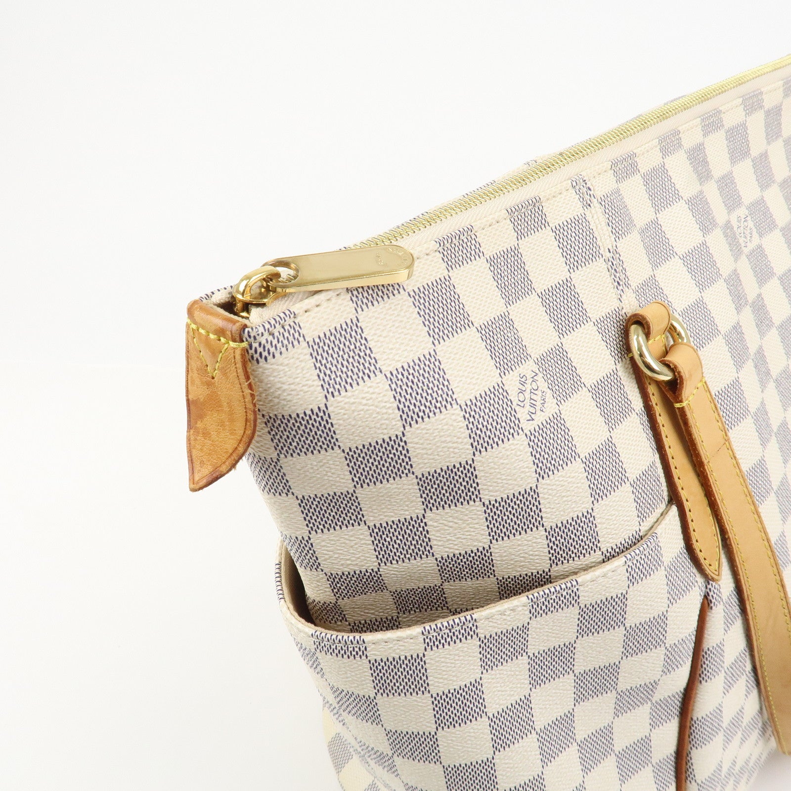 Louis Vuitton Damier Azur Totally GM Tote Bag Shoulder Bag N51263