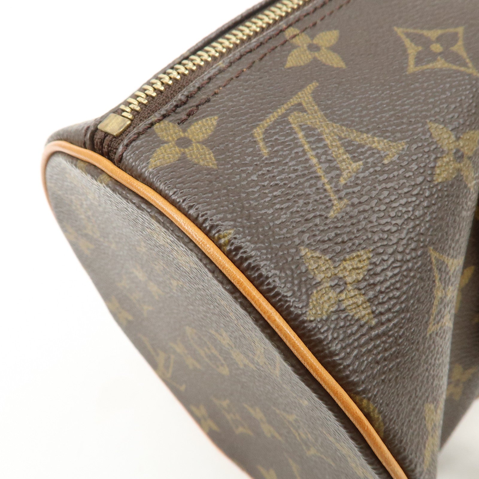 Louis Vuitton Monogram Papillon 30 Hand Bag New Style Brown M51385