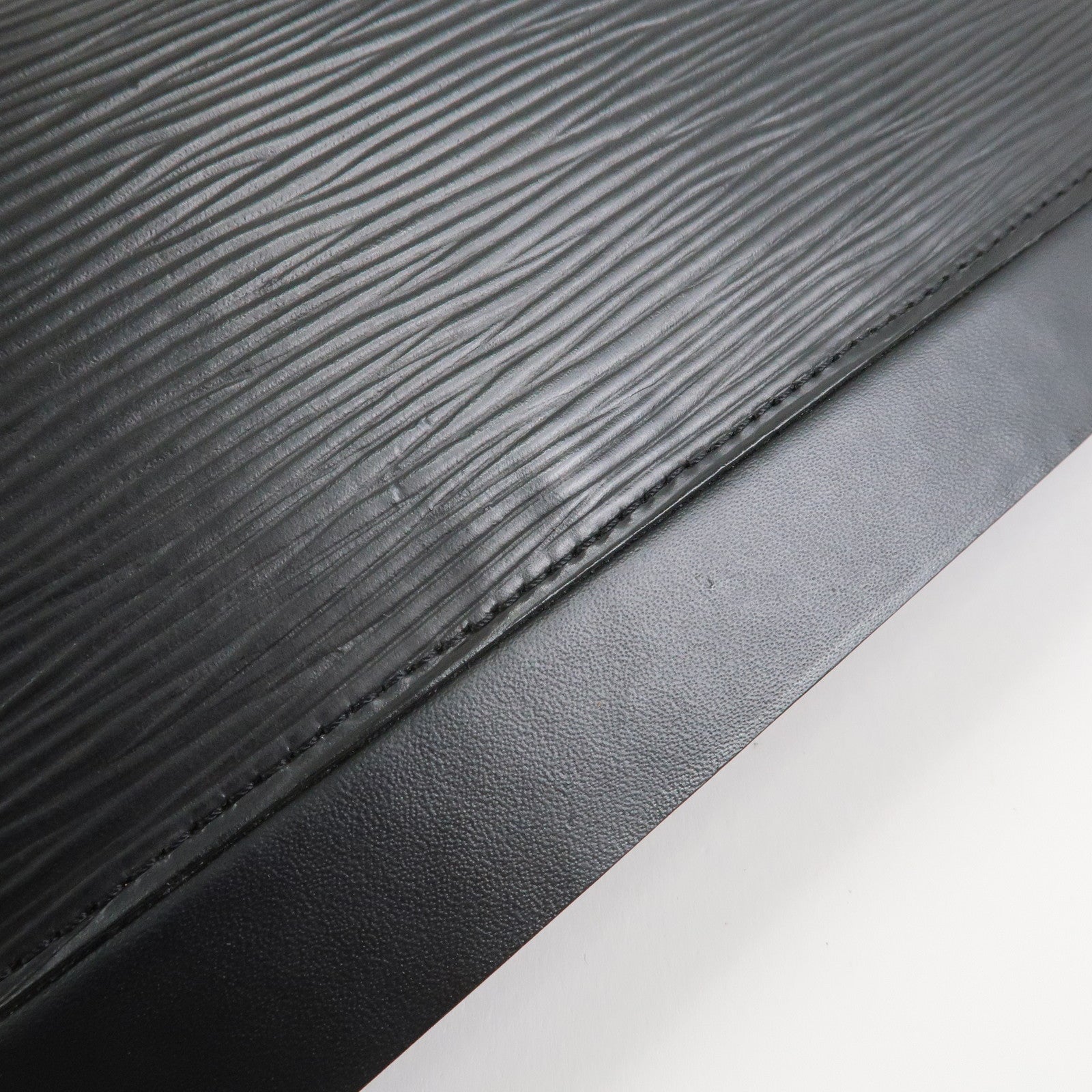 Louis Vuitton Epi Honfleur Shoulder Bag Hand Bag Noir Black M52732