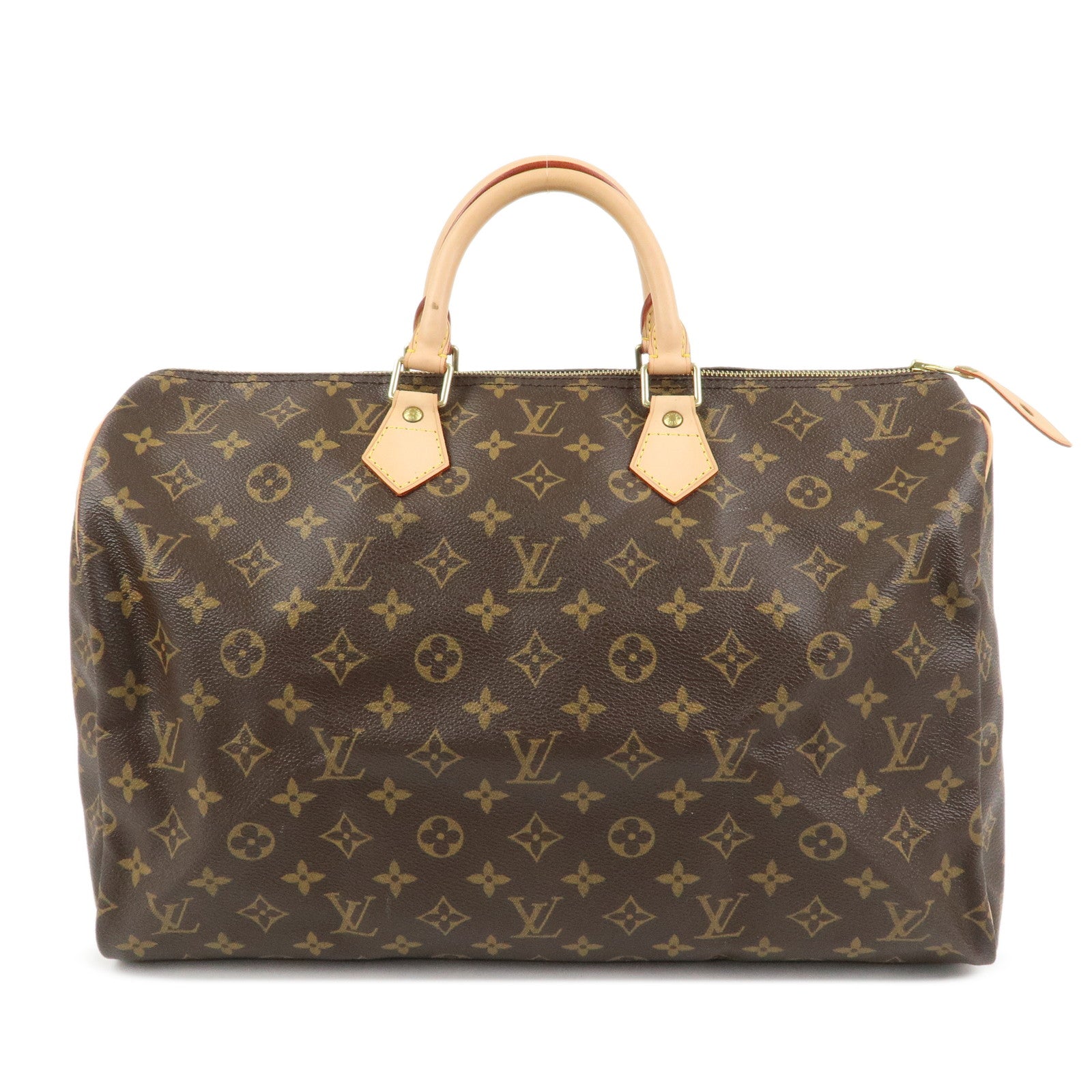 Louis Vuitton Monogram Speedy 40 Hand Bag Boston Bag M41522