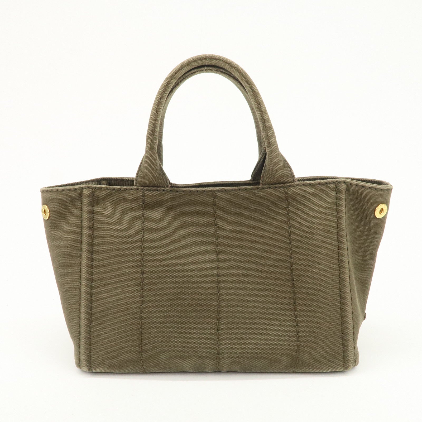 PRADA Canapa Mini Canvas 2WAY Bag Hand Bag Shoulder Bag BN2439G