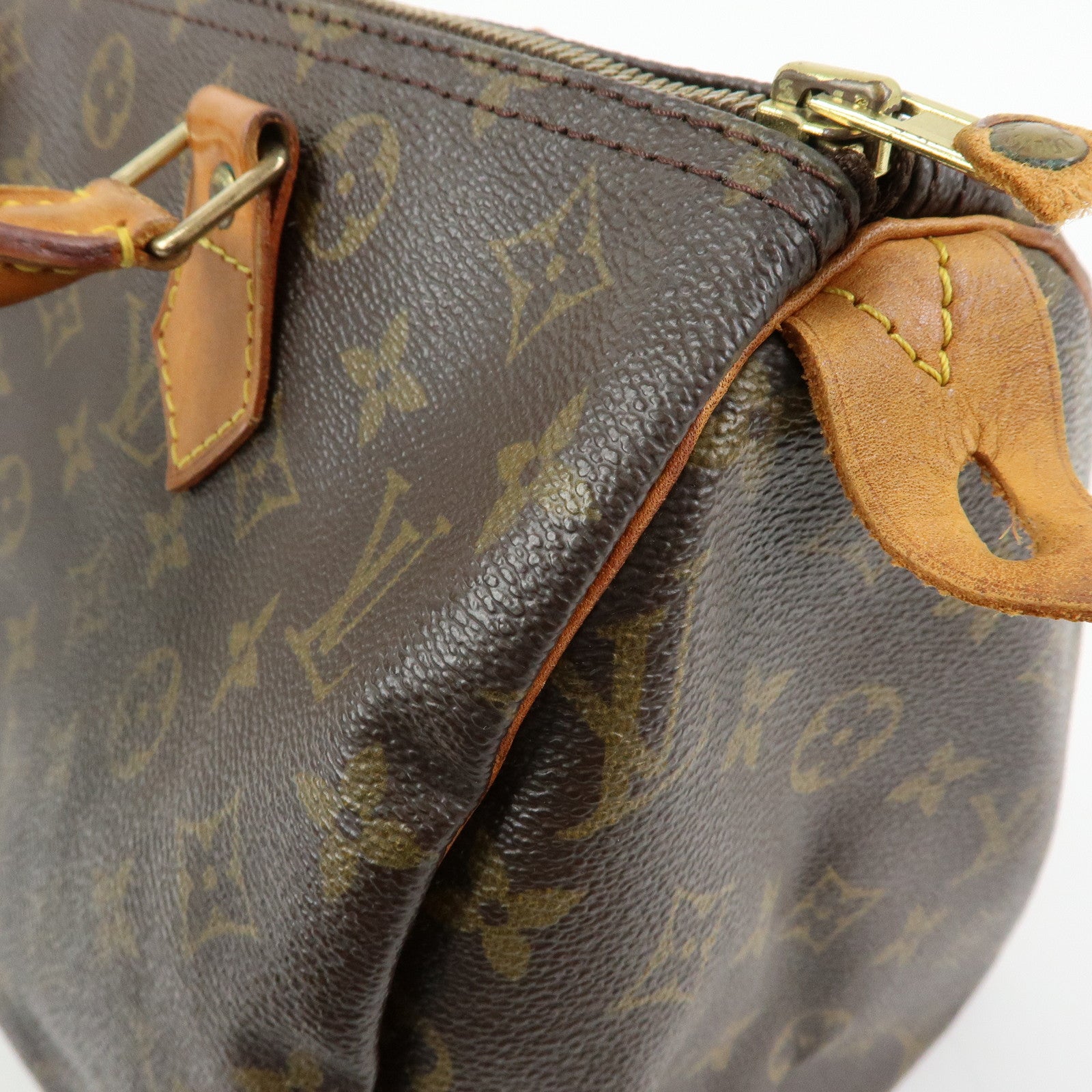 Louis Vuitton Monogram Speedy 30 Boston Bag Hand Bag Brown M41526
