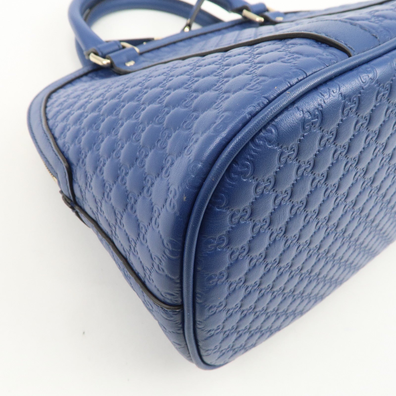 GUCCI Micro Guccissima Leather 2WAYBag Hand Bag Shoulder Bag 449663