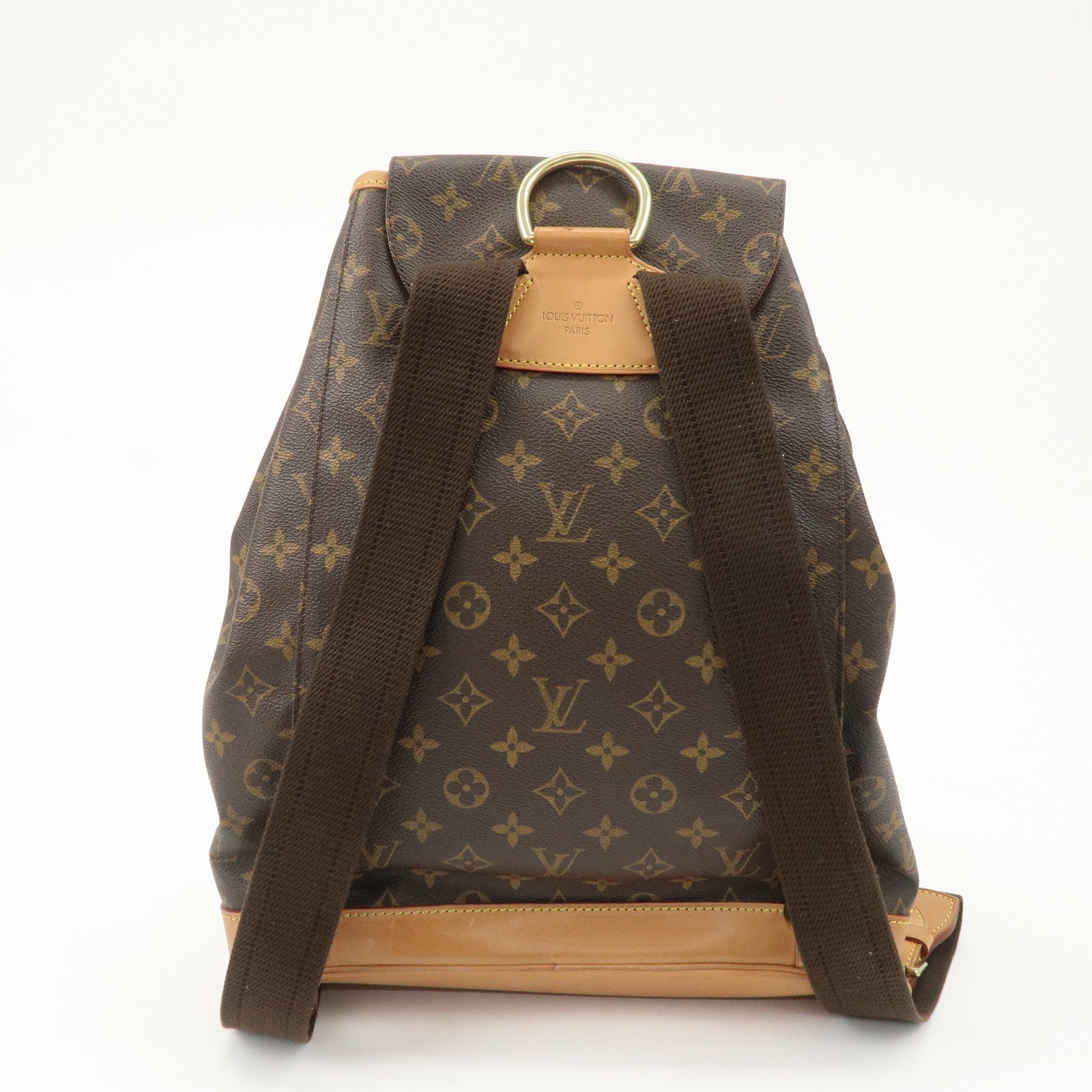 Louis Vuitton Monogram Montsouris GM Backpack Brown M51135