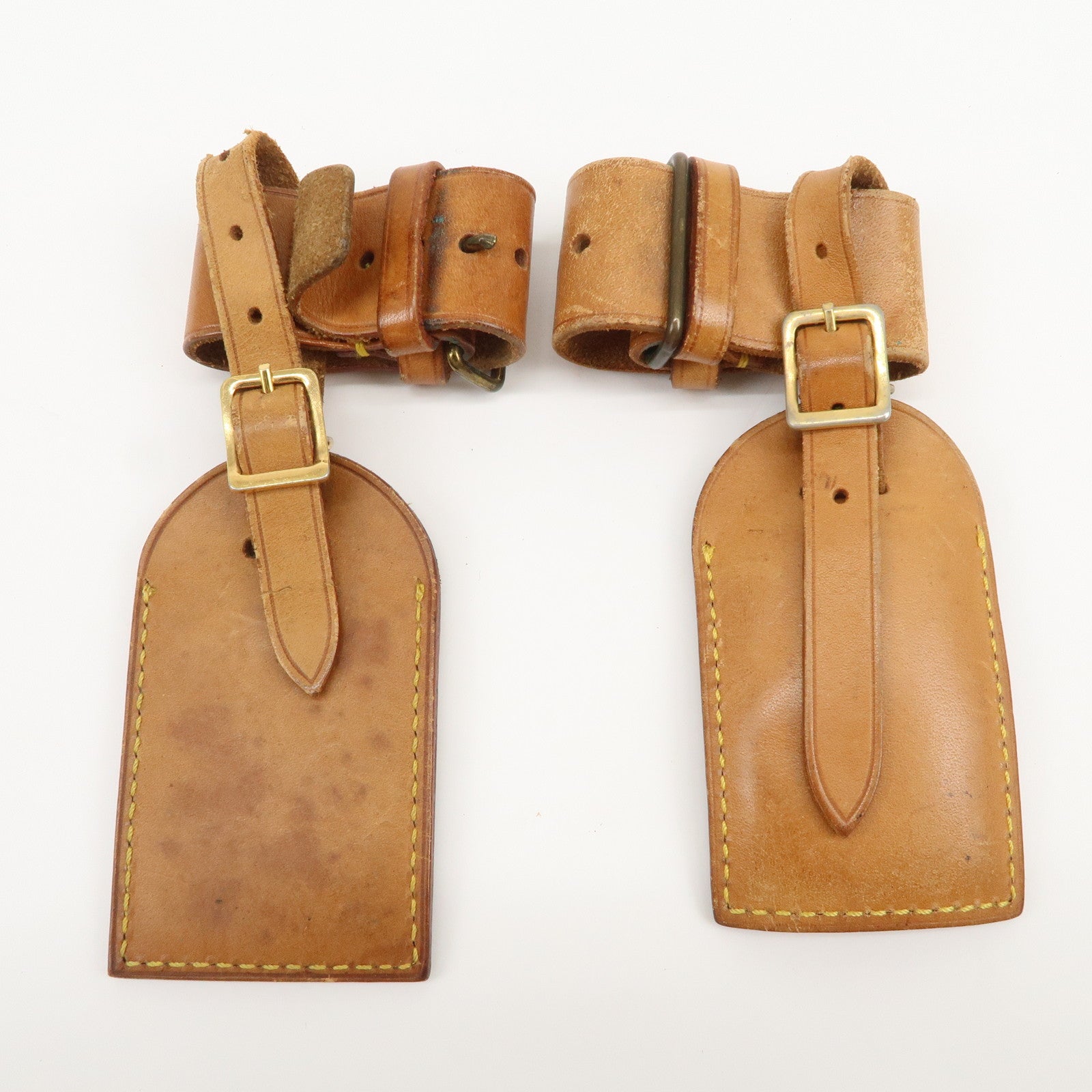 Louis Vuitton Set of 10 Leather Name Tag & Poignet