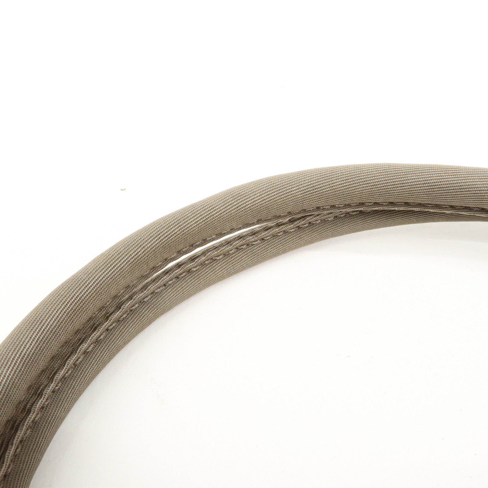 PRADA Triangle Logo Nylon Tote Bag Hand Bag Gray