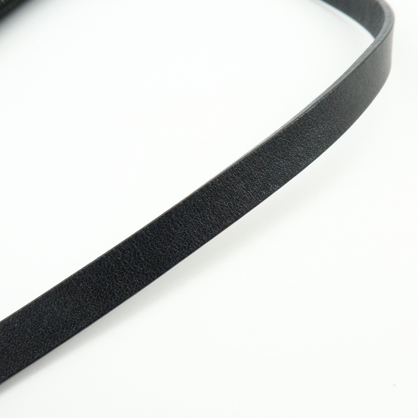 FENDI Zucchino Canvas Leather Shoulder Bag Hand Bag Black