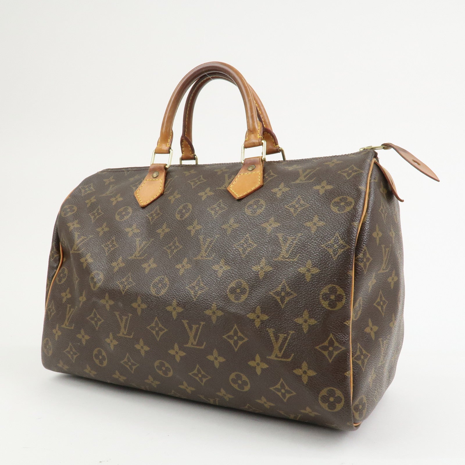 Louis Vuitton Monogram Speedy 35 Boston Bag Hand Bag M41524