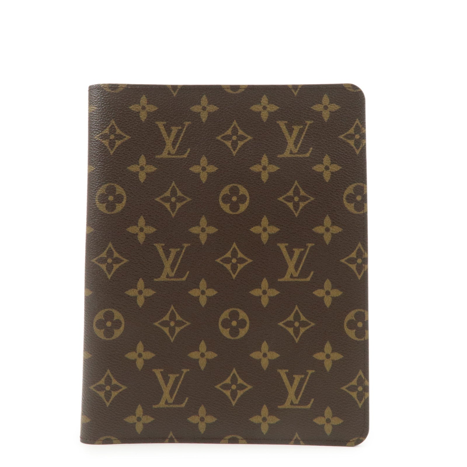 Louis Vuitton Monogram Agenda Bureau Planner Cover R20100