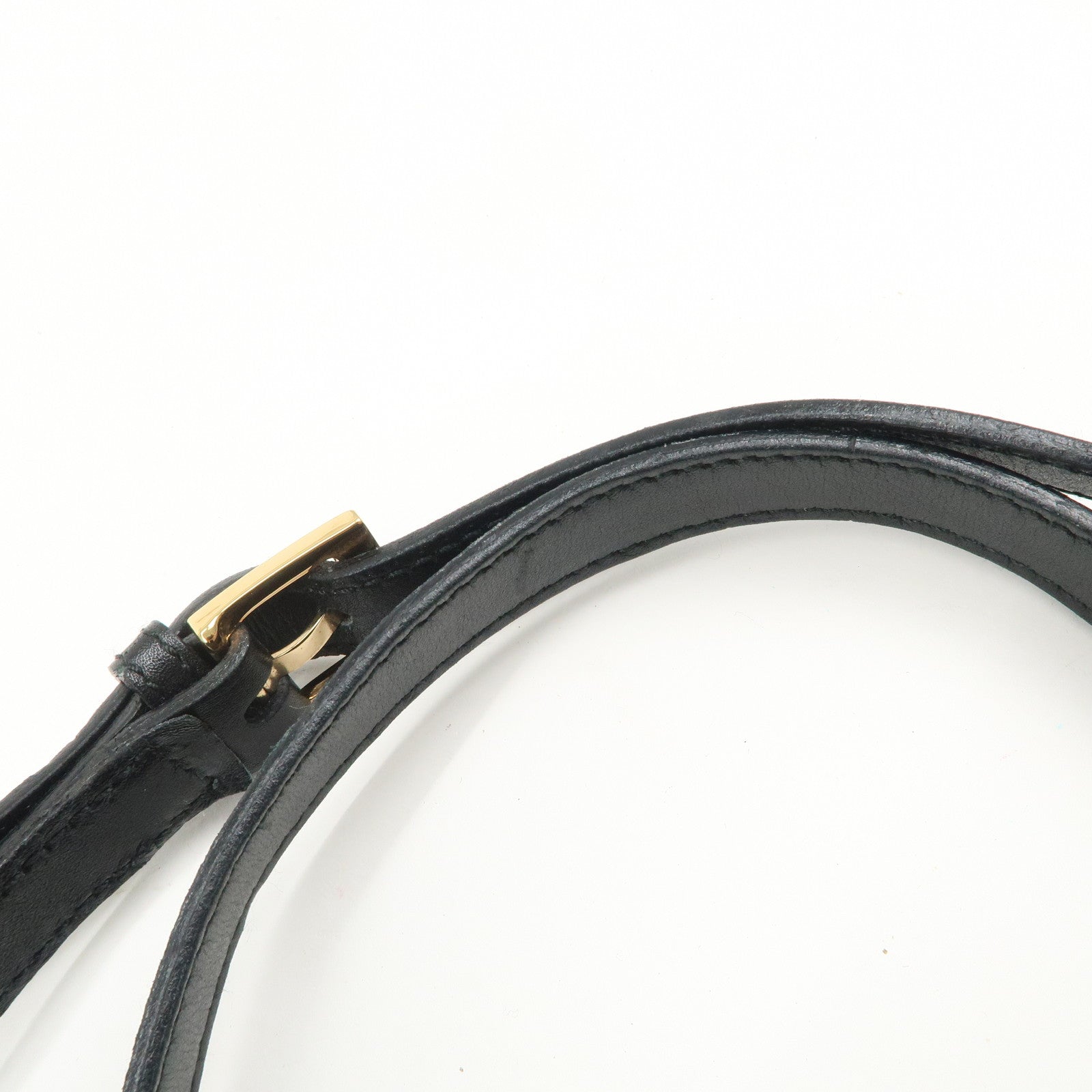 GUCCI Dionysus Suede Leather Shoulder Bag Black 001 4064