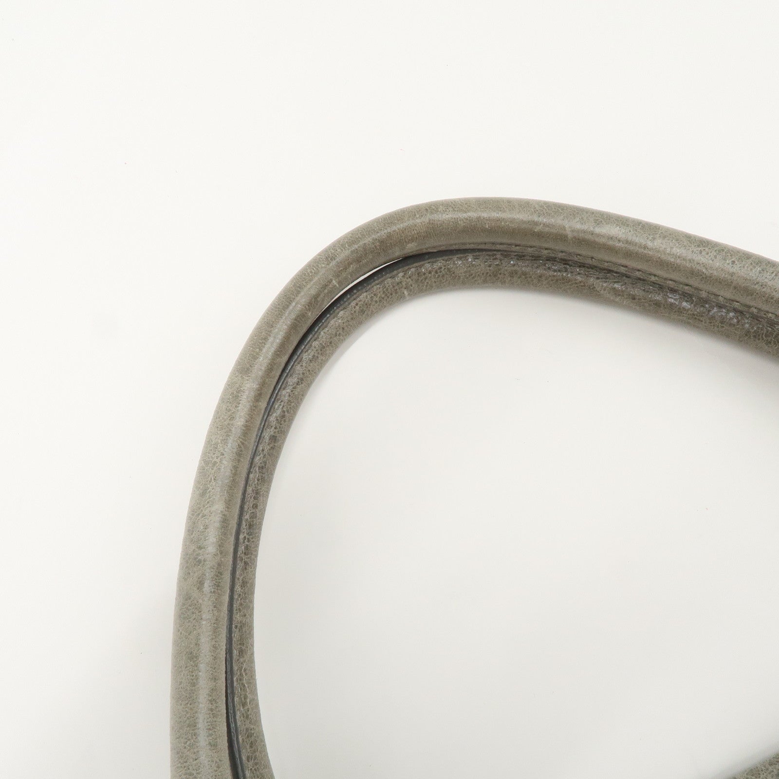 MIU MIU Nappa Leather Hand Bag Emerald Green Used