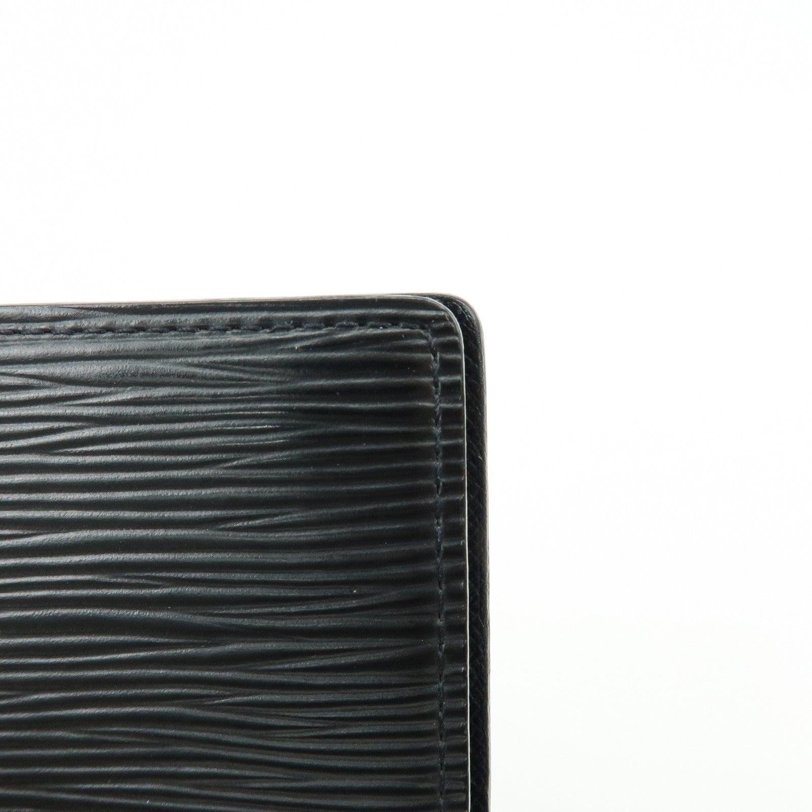 Louis Vuitton Epi Agenda PM Planner Cover Noir R20052