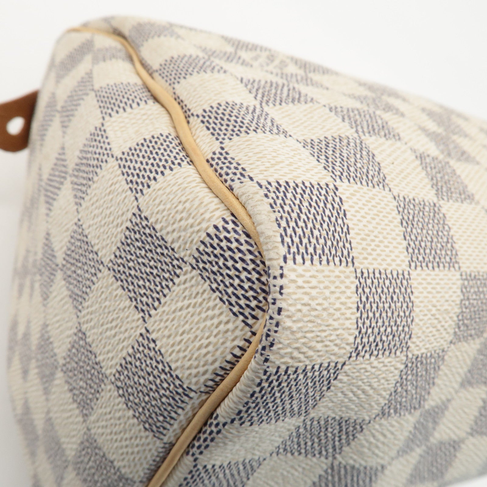 Louis Vuitton Damier Azur Speedy 25 Boston Bag Hand Bag N41534 Used