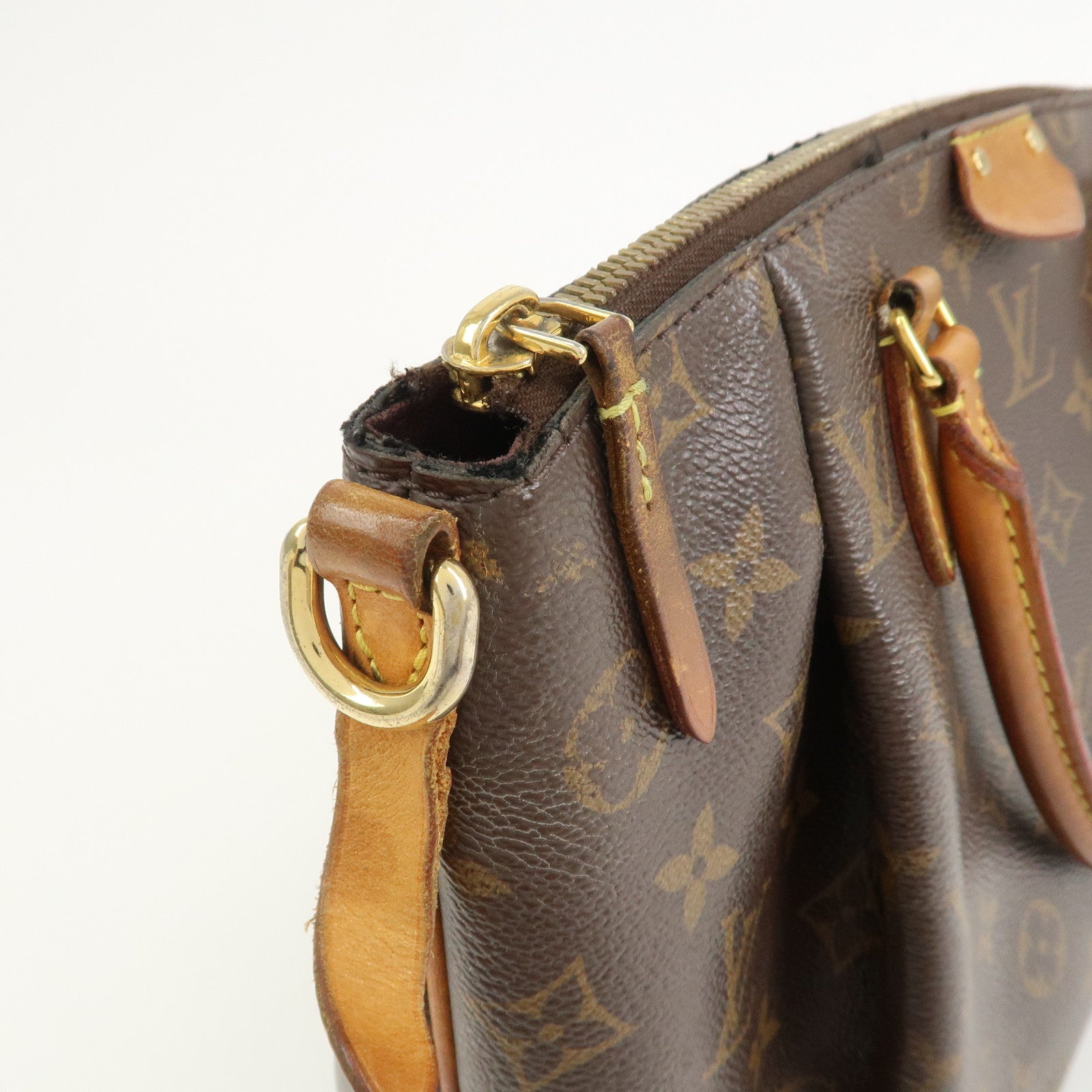 Louis Vuitton Monogram Turenne PM 2Way Bag Hand Bag Brown M48813
