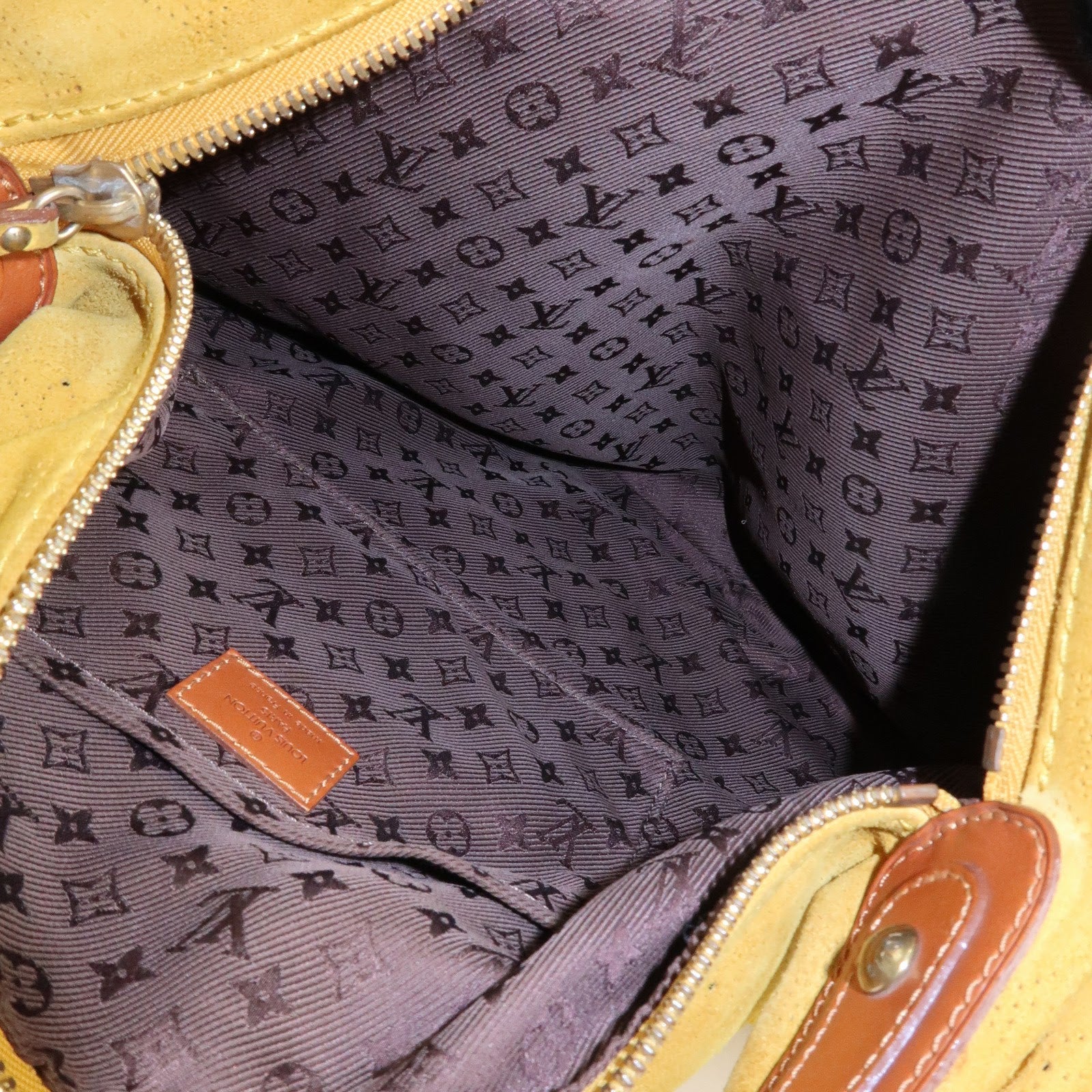 Louis Vuitton Monogram Mahina Onata GM Shoulder Bag Yellow M95118