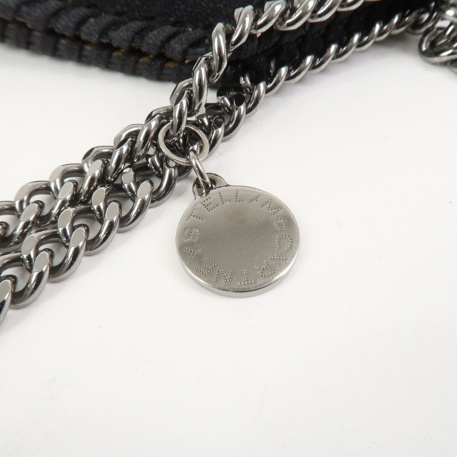 STELLA MCCARTNEY Falabella Polyester 2Way Bag Hand Bag Black