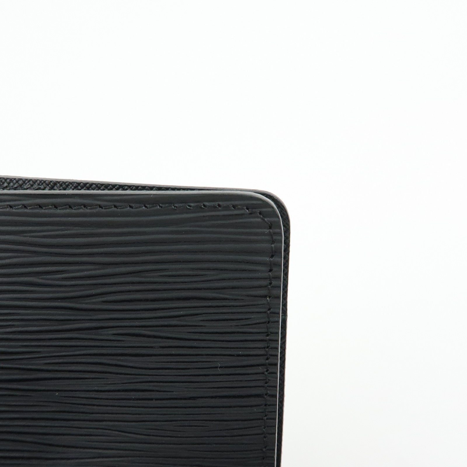 Louis Vuitton Epi Agenda MM Planner Cover Noir Black R20202