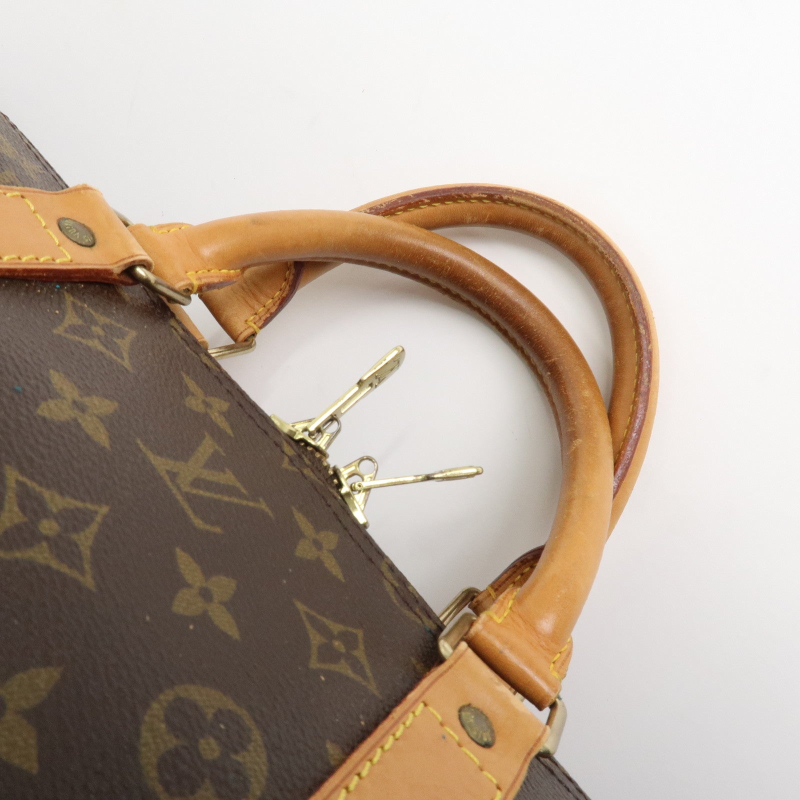 Louis Vuitton Monogram Keep All 55 Boston Bag Brown M41424