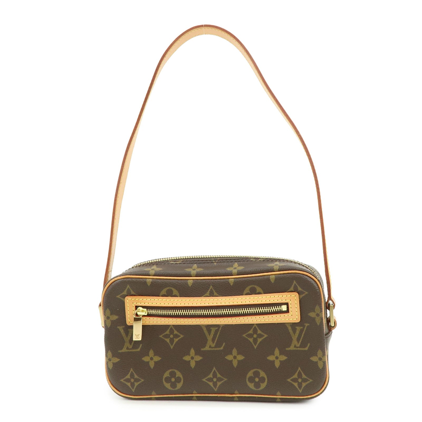 Louis Vuitton Monogram Pochette Cite Shoulder Bag Brown M51183