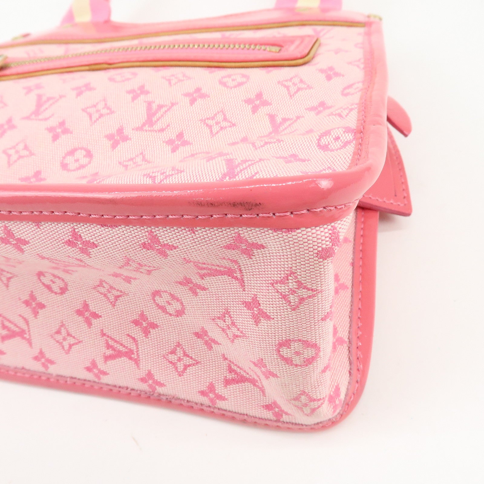 Louis Vuitton Monogram Mini Sac Catherine Hand Bag Pink M92930
