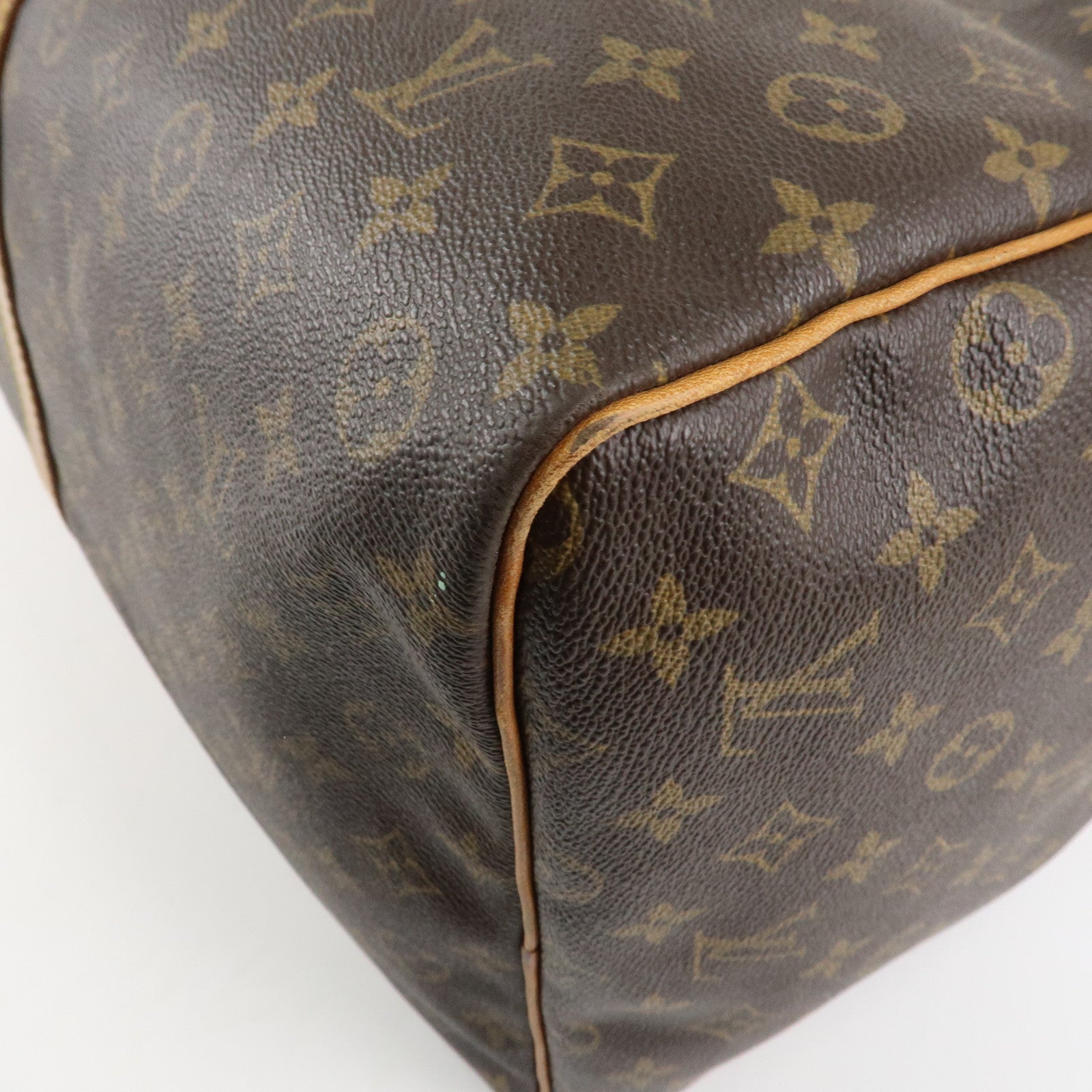 Louis Vuitton Monogram Keep All 60 Boston Bag Brown M41422 Used