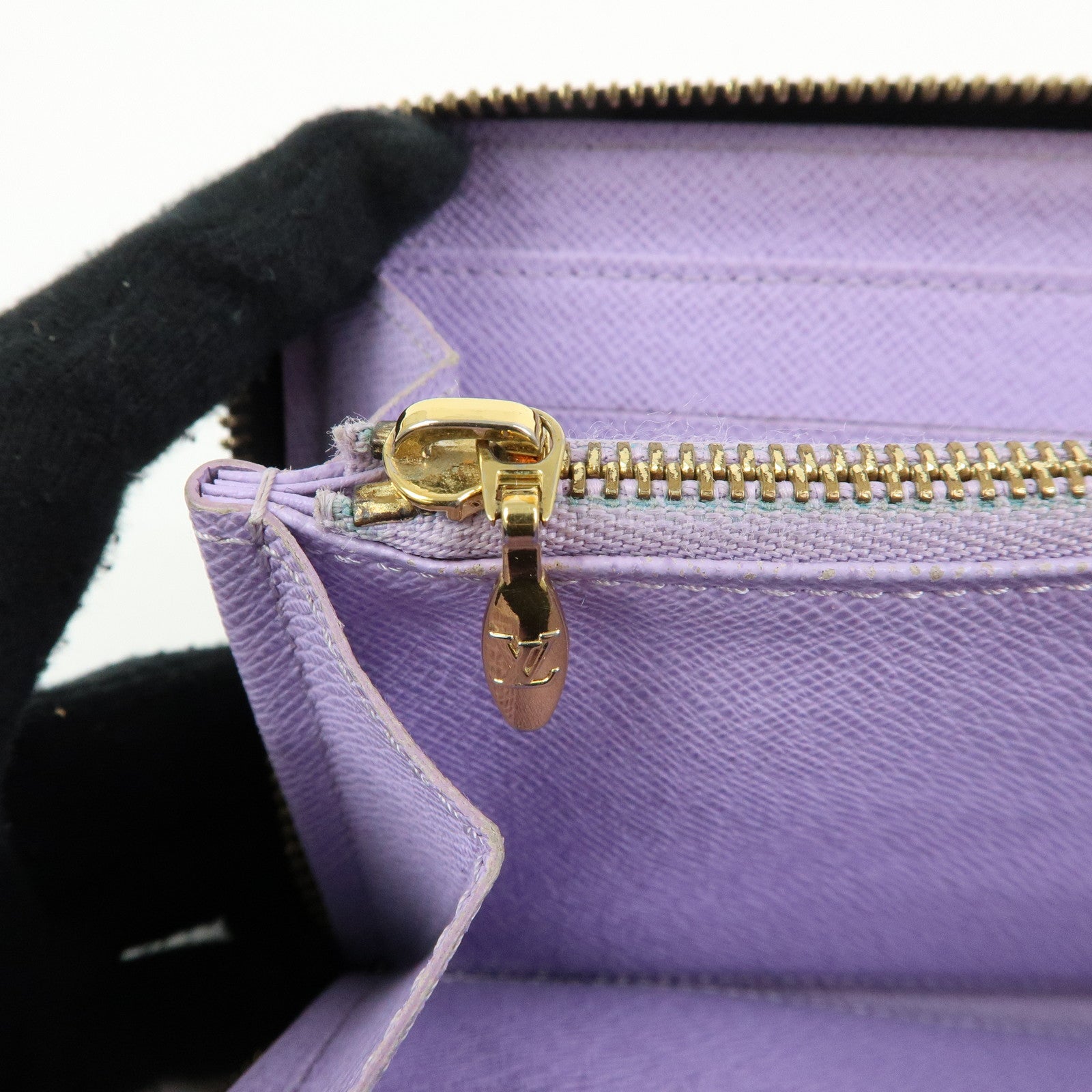 Louis Vuitton Monogram Multi Color Zippy Wallet Violet M60275