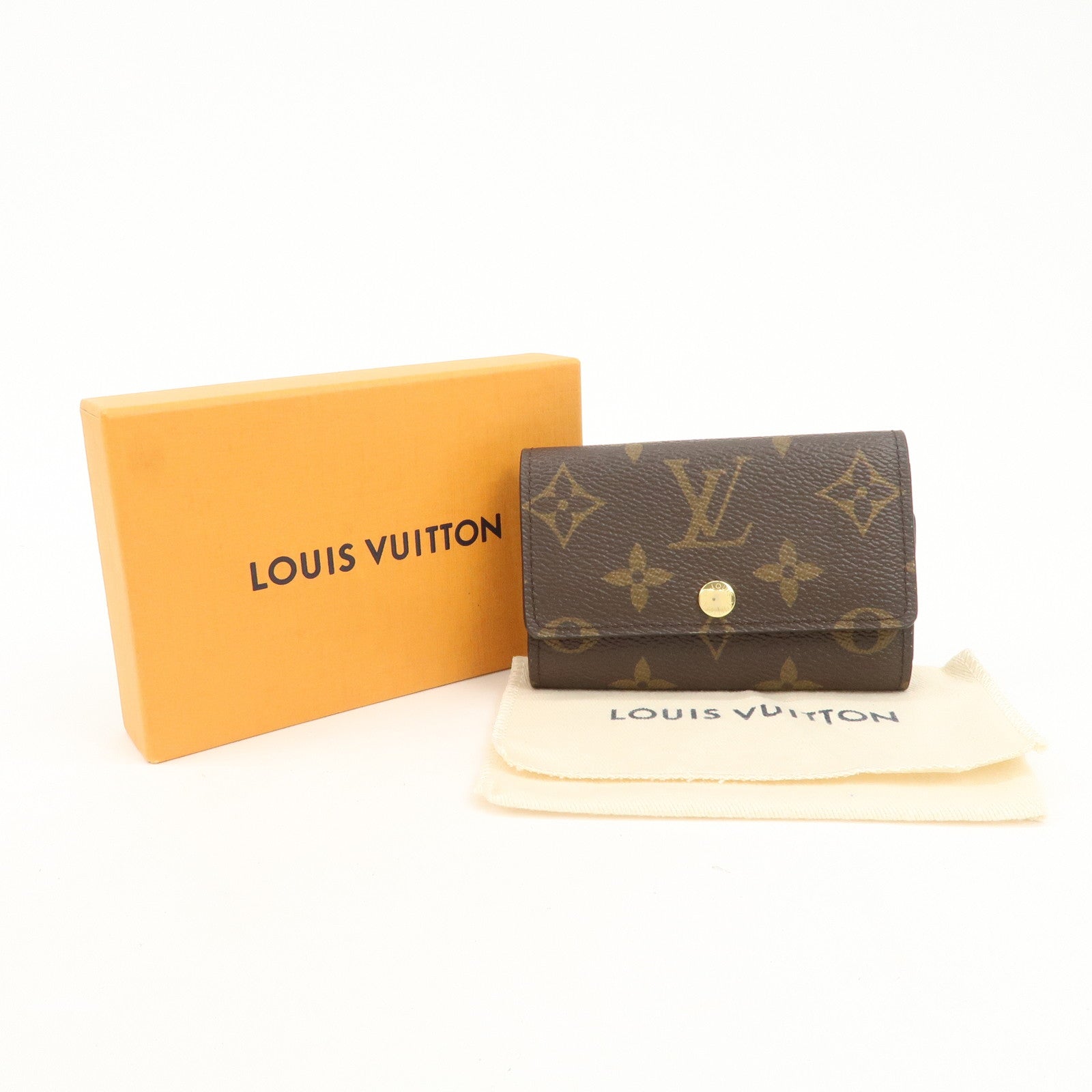Louis Vuitton Monogram Multicles 6 Key Case Key Chain M62630 Used