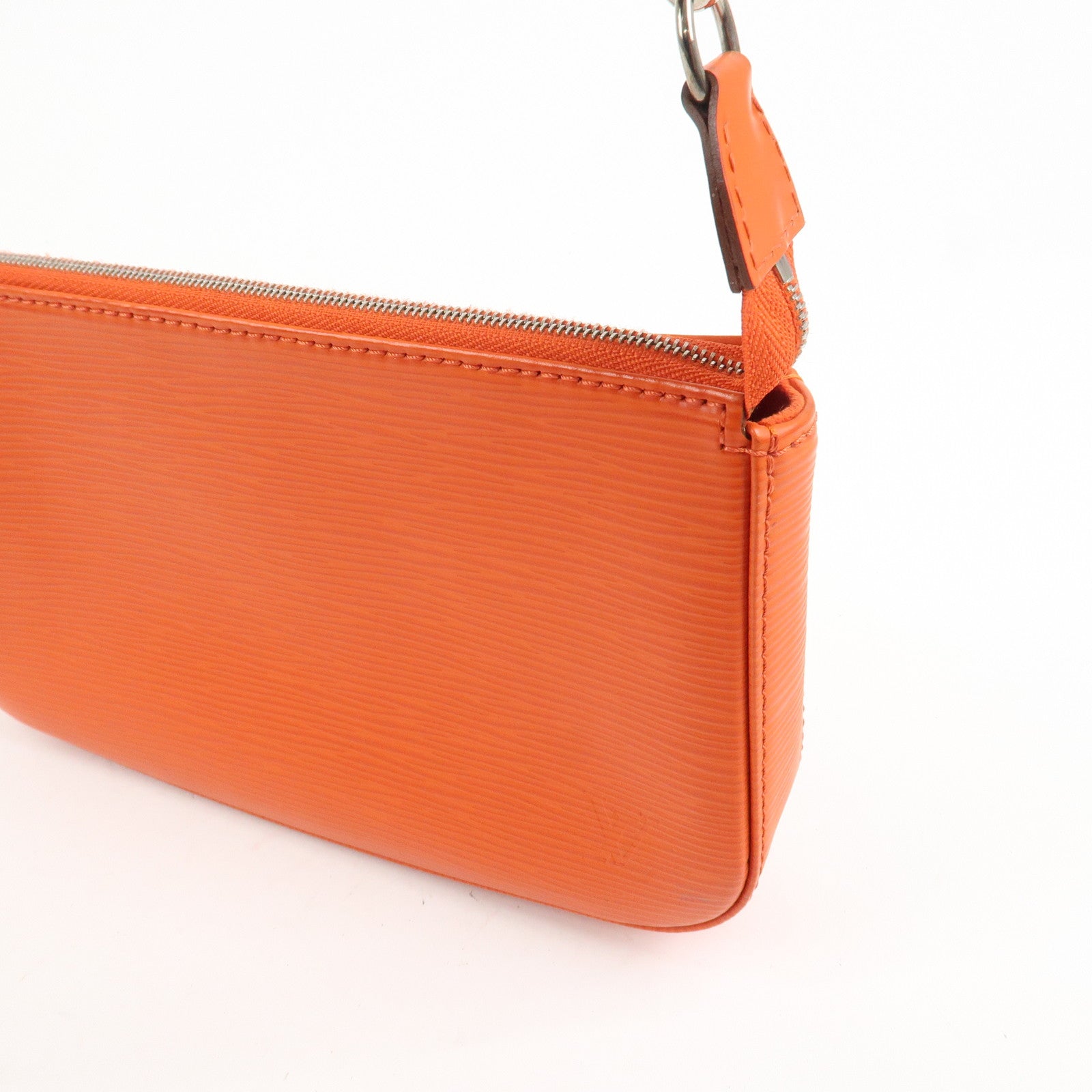 Louis Vuitton Epi Pochette Accessoires Pouch New Style Piment Orange M40778