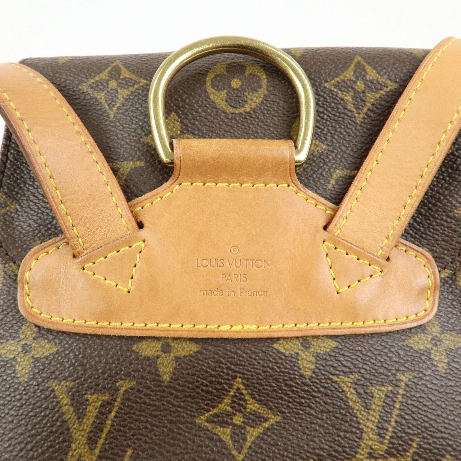 Louis Vuitton Monogram Montsouris MM Backpack Brown M51136