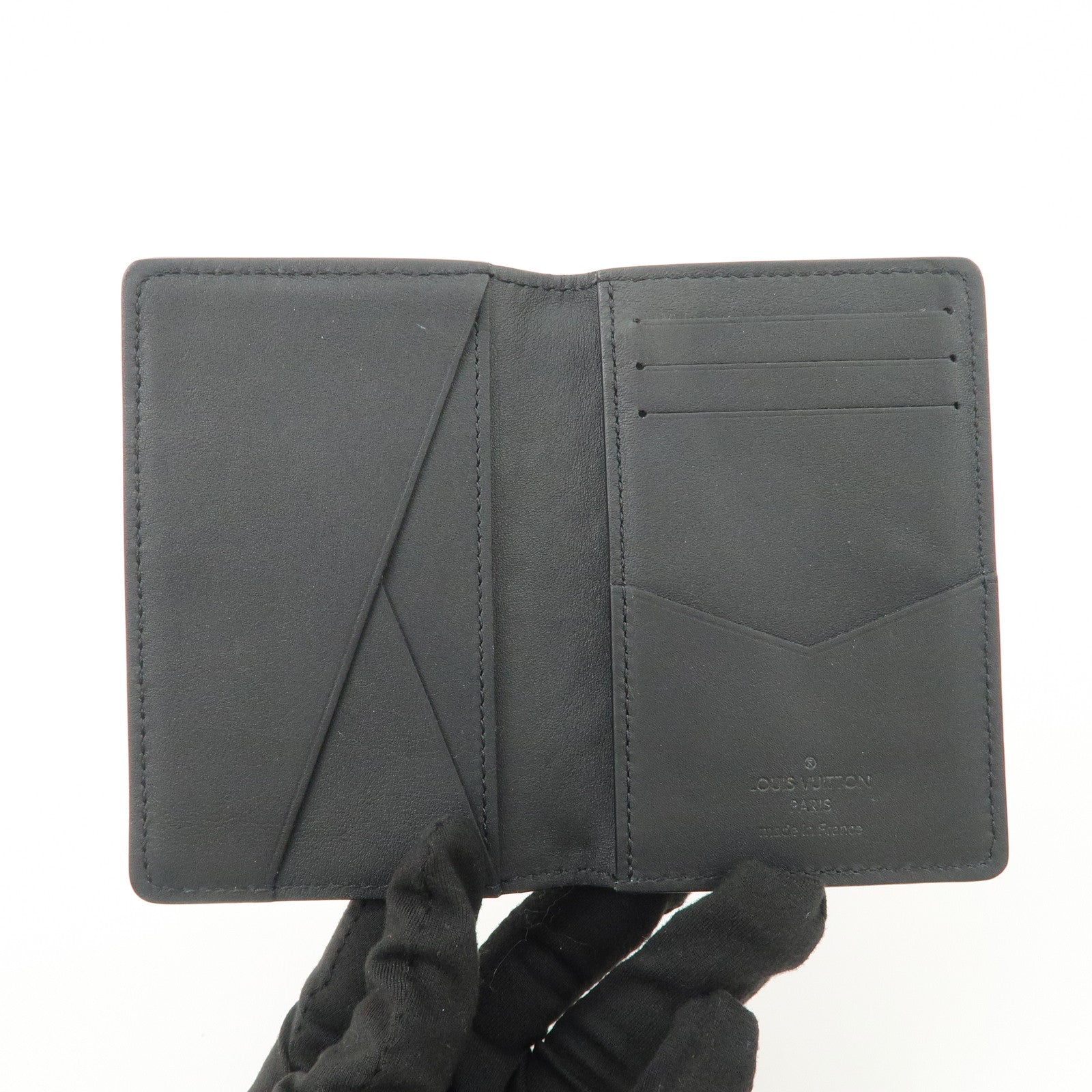 Louis Vuitton Du Poche Aerogram Leather Organizer Card Case M69979 Used