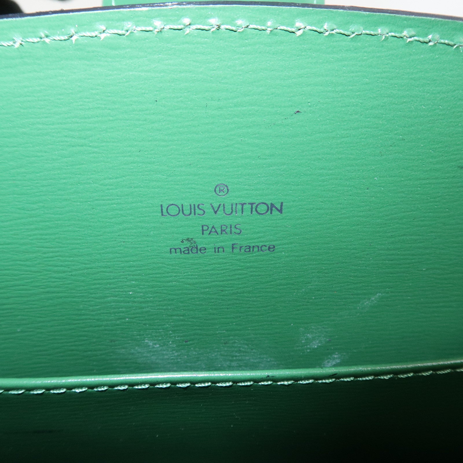 Louis Vuitton Epi Capucines Leather Shoulder Bag BorneoGreen M52344